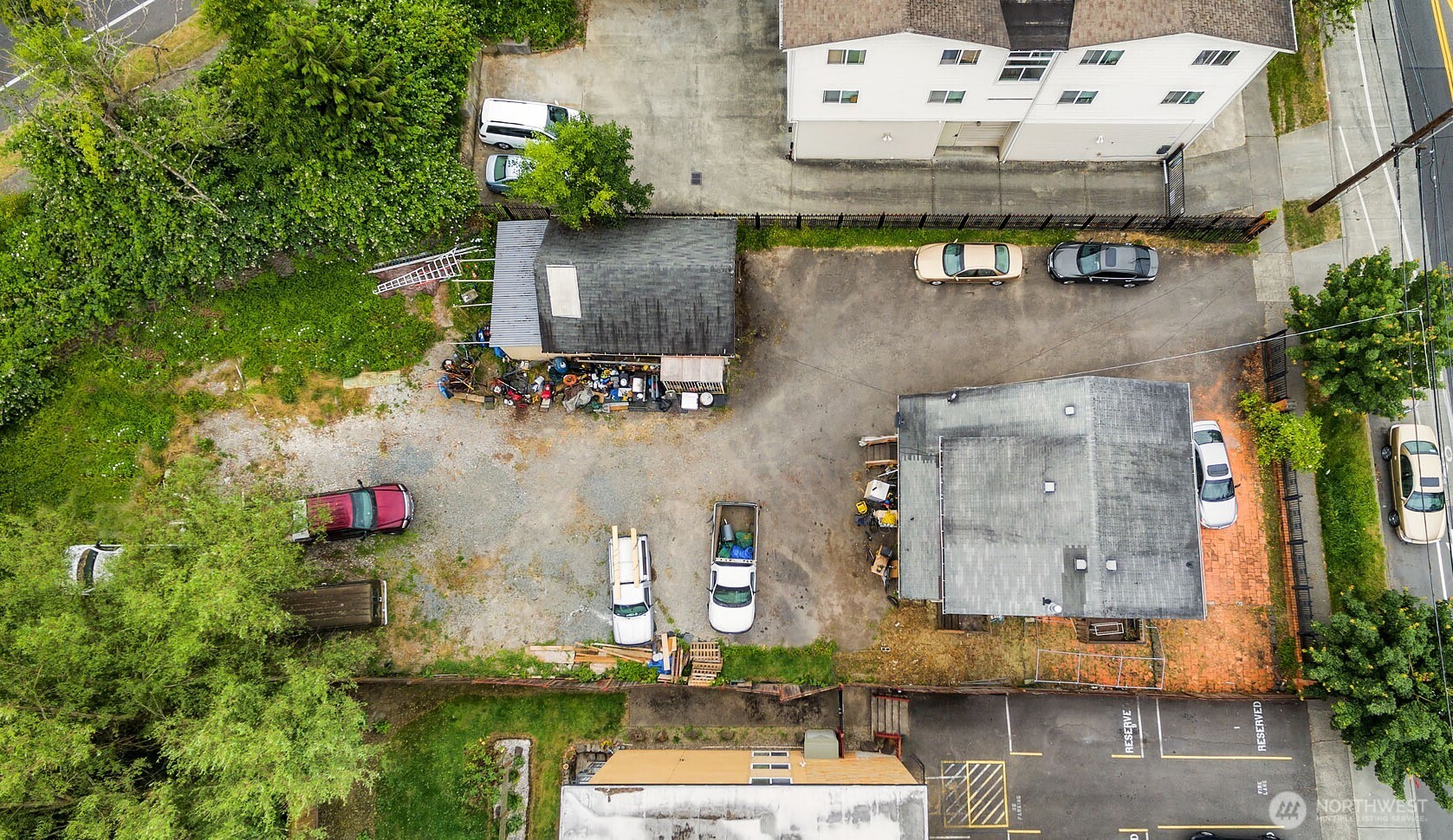 4519 South Henderson Street Seattle, WA 98118 - Photo 6 of 6 an aerial view of residential houses with outdoor space