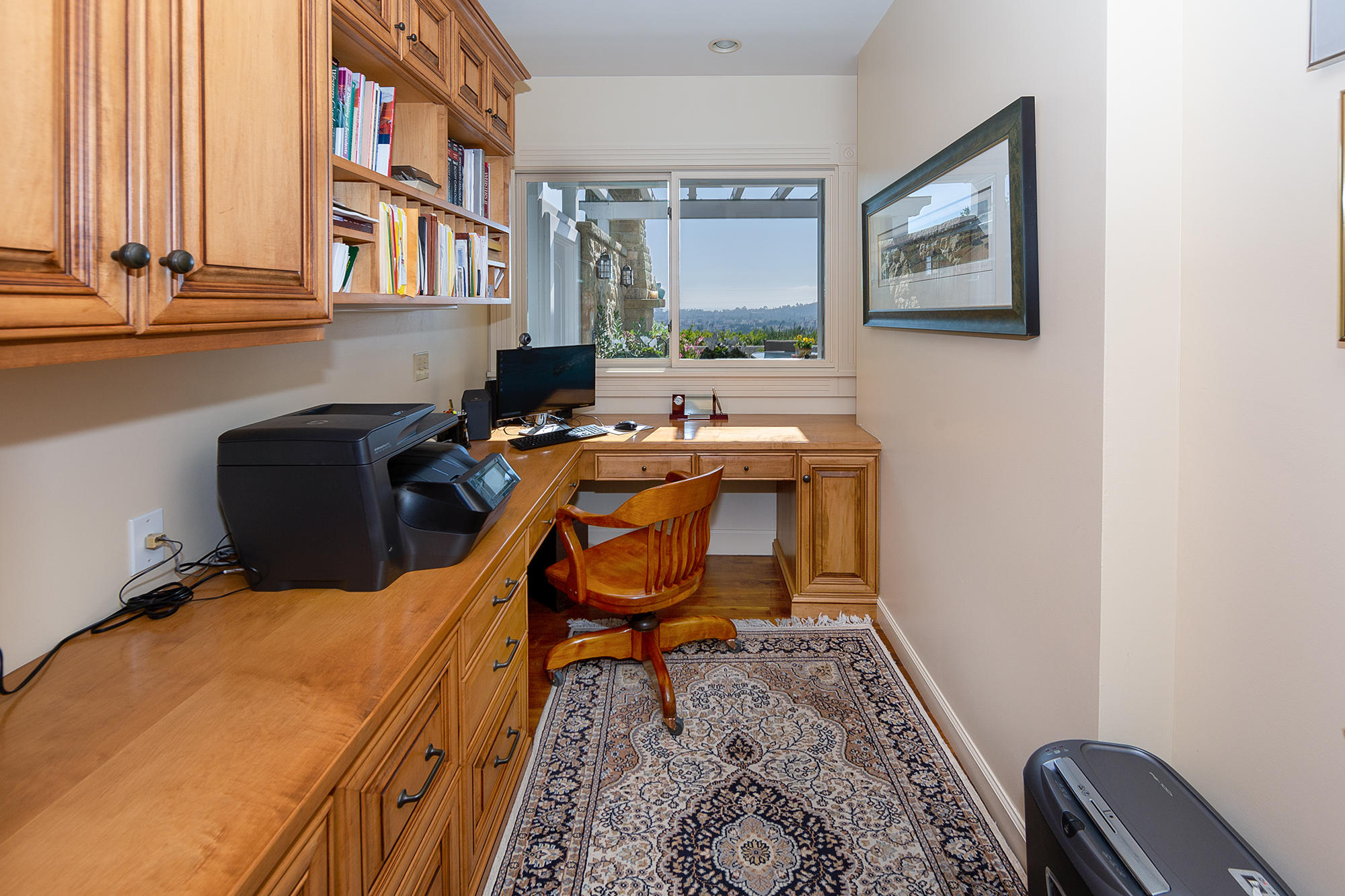 822 Jimeno Road Santa Barbara, CA 93103 - Photo 11 of 35 Office Area with Ocean Views