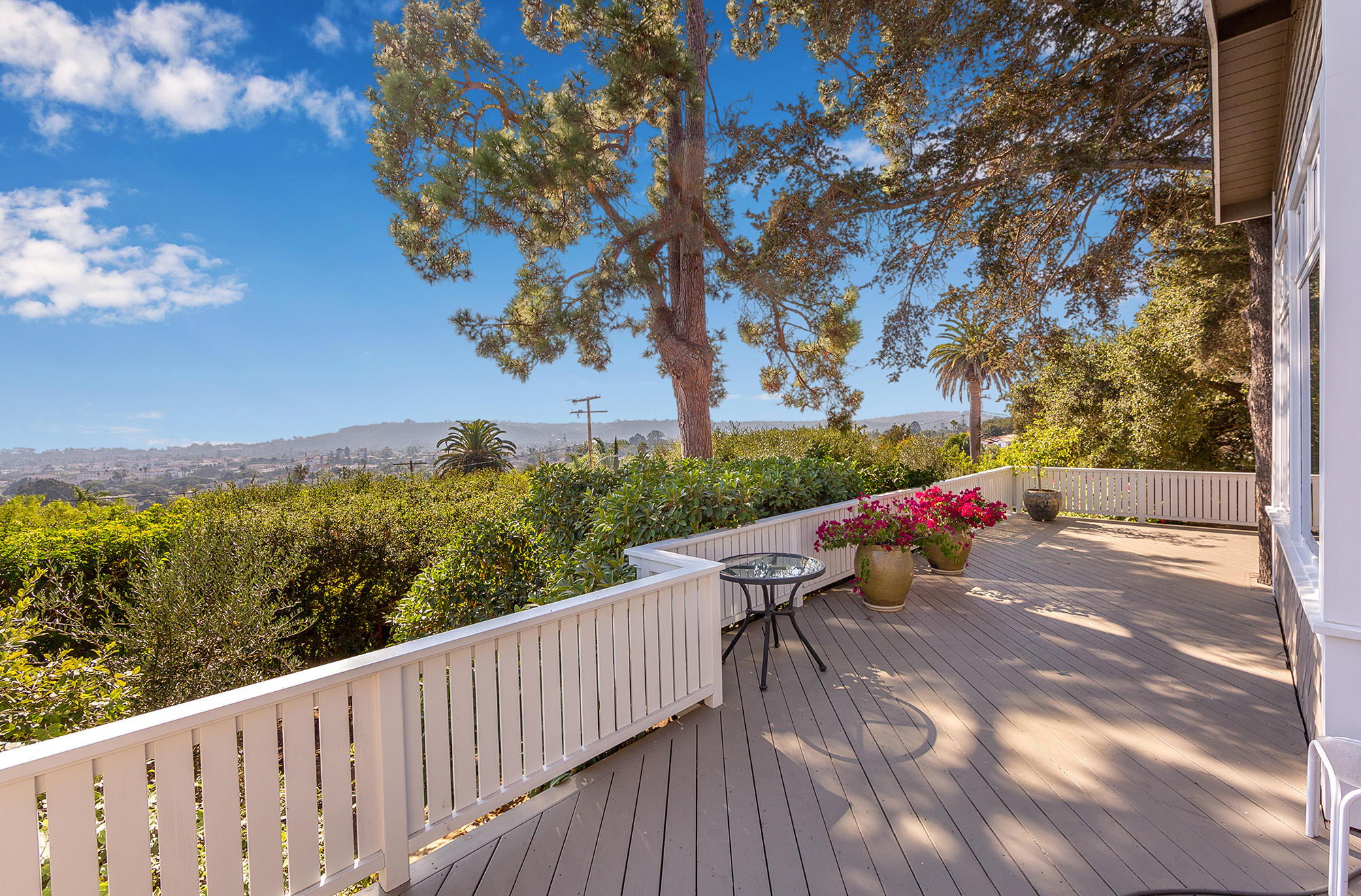 822 Jimeno Road Santa Barbara, CA 93103 - Photo 3 of 35 Wrap around deck off the Livin Room