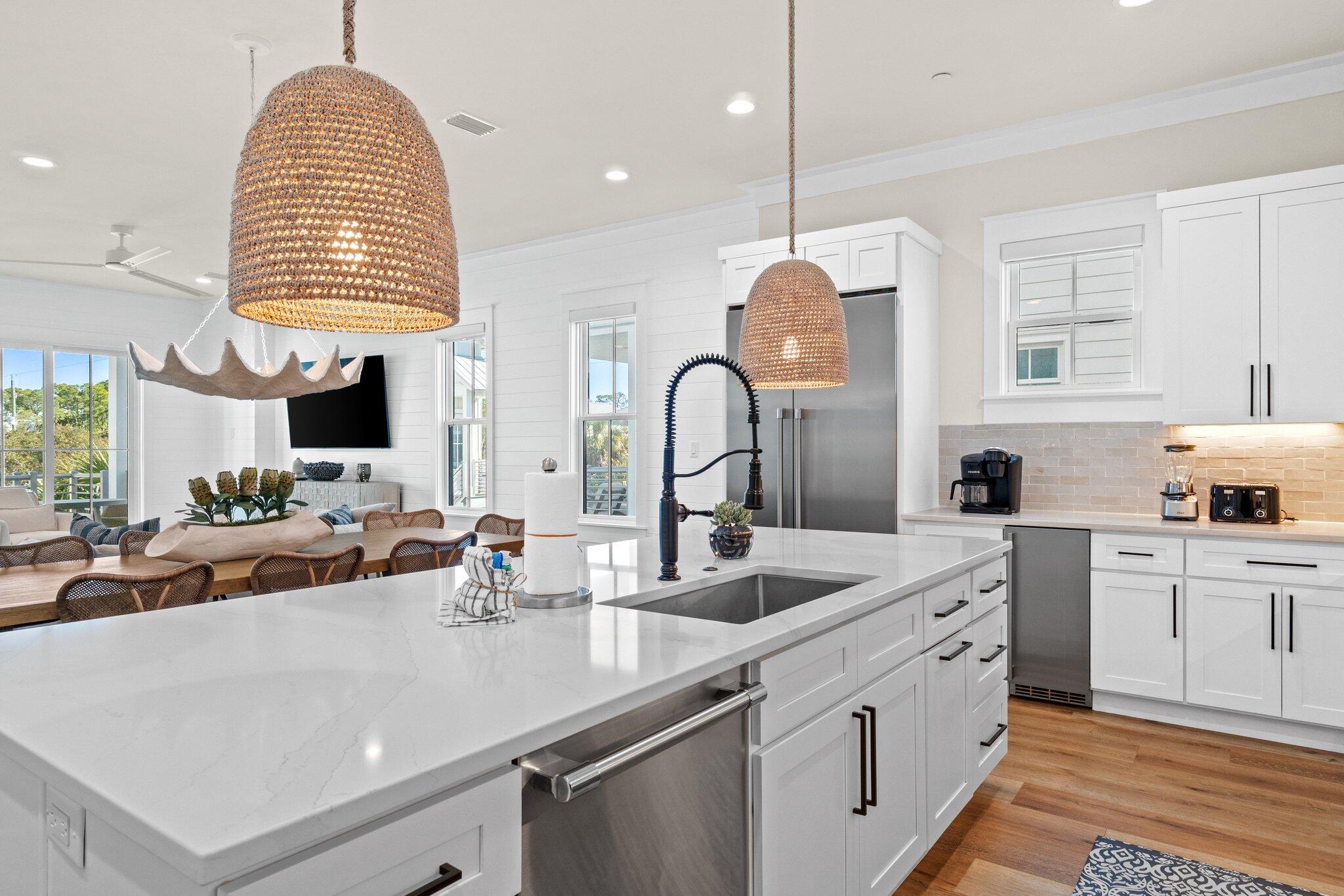 3355 East County Highway 30A Santa Rosa Beach, FL 32459 - Photo 23 of 50 Kitchen Island