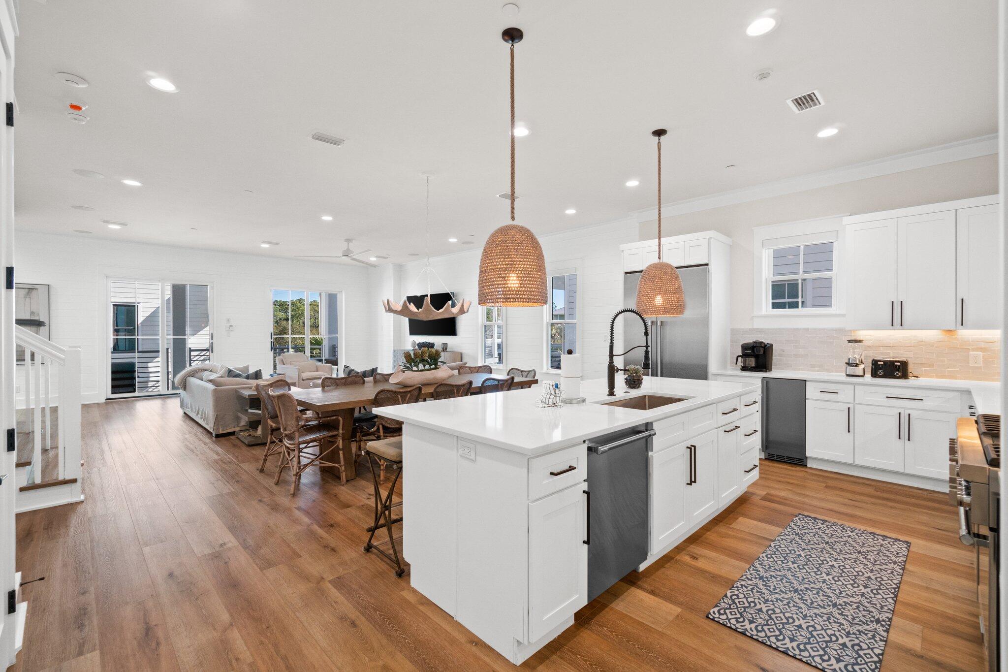 3355 East County Highway 30A Santa Rosa Beach, FL 32459 - Photo 26 of 50 Living/Kitchen Area