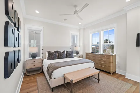 a view of a balcony with city view