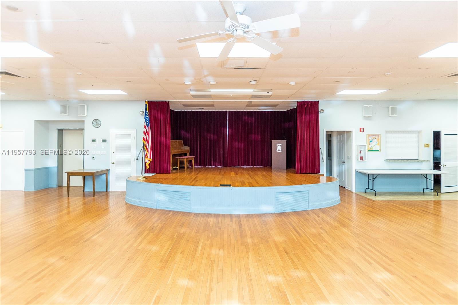 200 Ashbury Road, Unit 205 Hollywood, FL 33024 - Photo 39 of 41 Clubhouse auditorium with stage