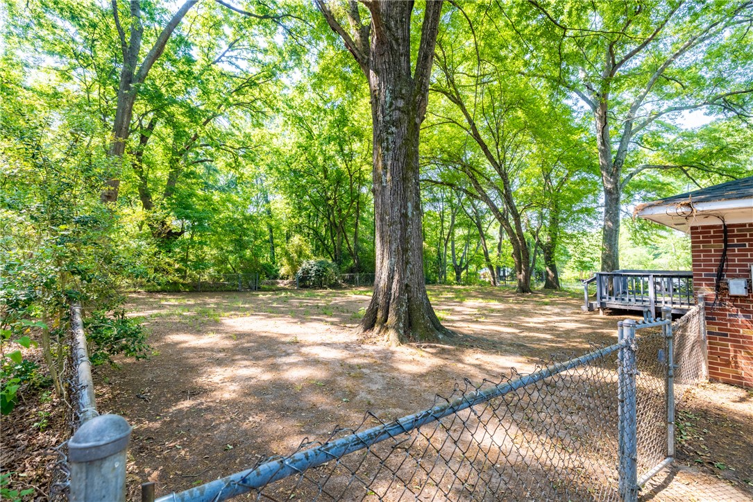 308 Buchanan Circle Pendleton, SC 29670 - Photo 16 of 19 A spacious yard with mature trees and ample space for outdoor activities.