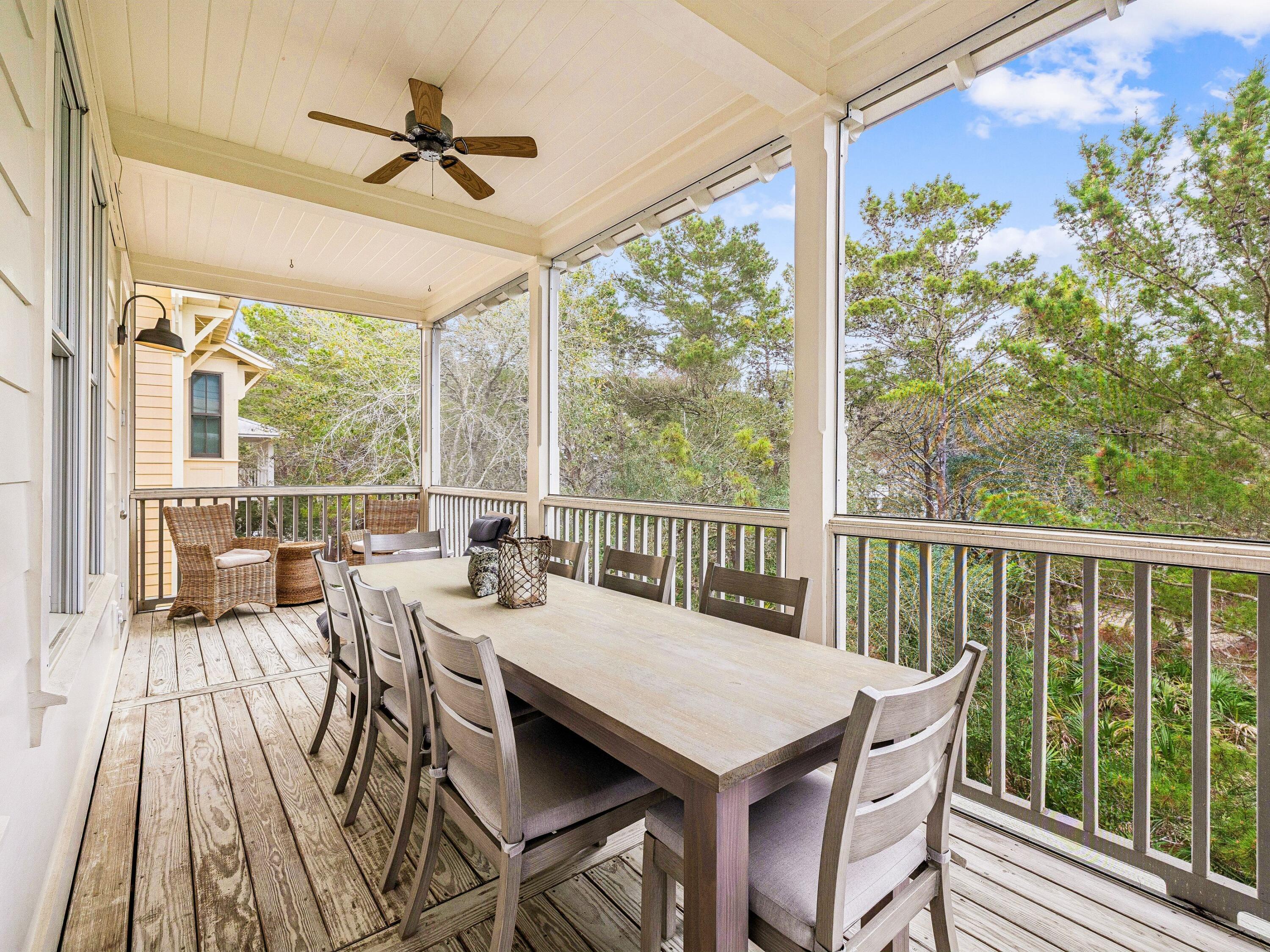 90 Silver Laurel Way Santa Rosa Beach, FL 32459 - Photo 27 of 45 a view of a dining room with furniture window and outside view