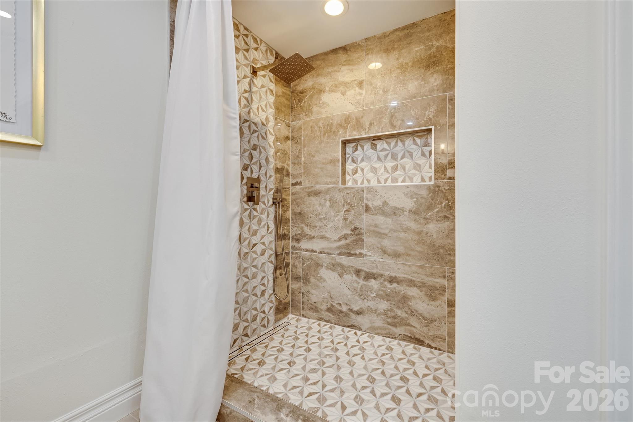 8 Hickory Ridge Court Lake Wylie, SC 29710 - Photo 19 of 37 a bathroom with a shower and a sink
