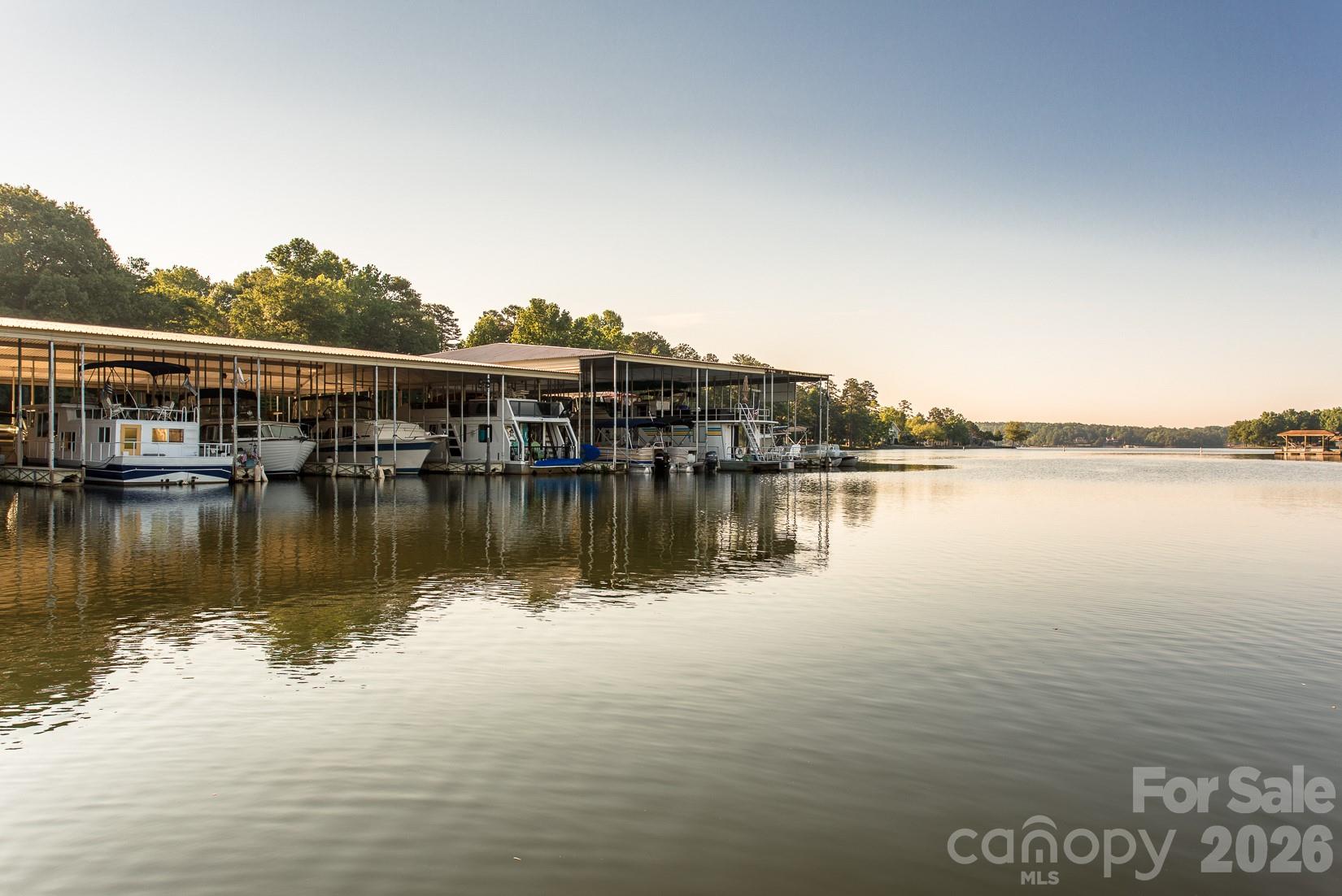 8 Hickory Ridge Court Lake Wylie, SC 29710 - Photo 30 of 37 a view of a lake with a city view