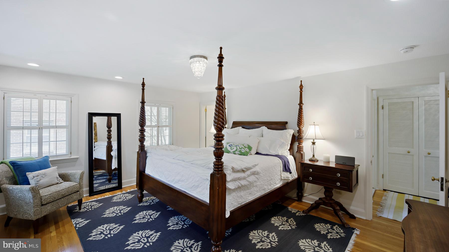 517 Monroe Road Merion Station, PA 19066 - Photo 23 of 40 a bedroom with a bed and a couch