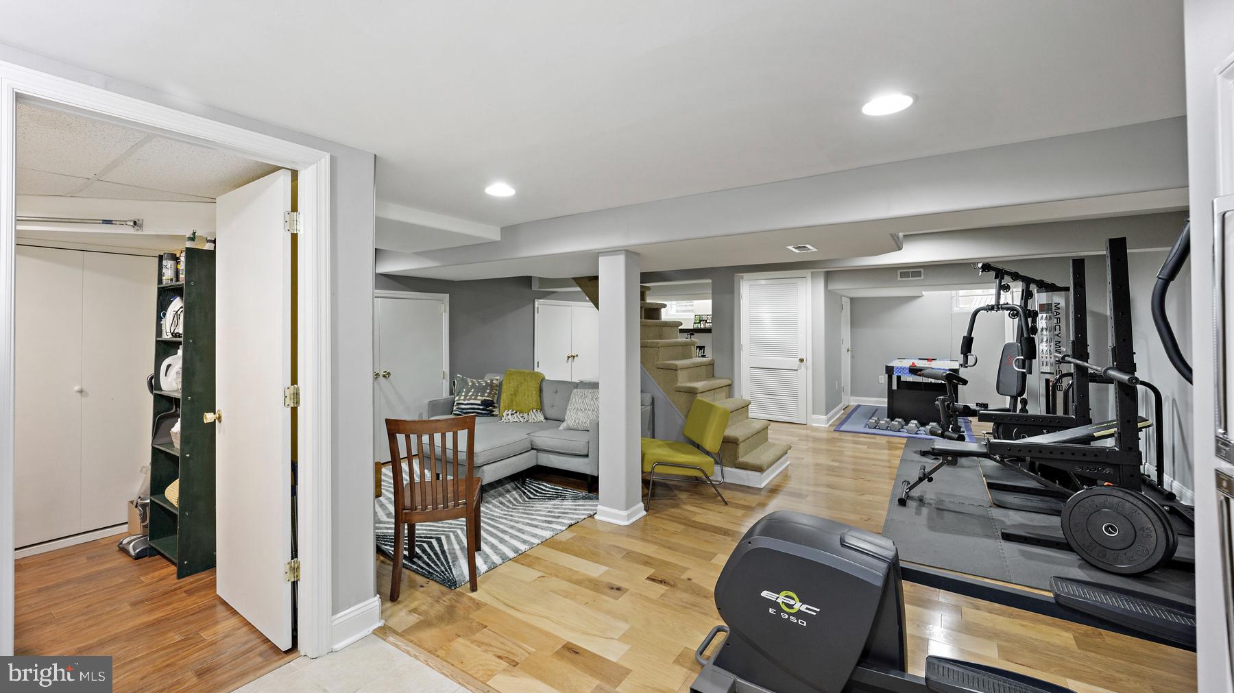 517 Monroe Road Merion Station, PA 19066 - Photo 33 of 40 a view of a room with gym equipment