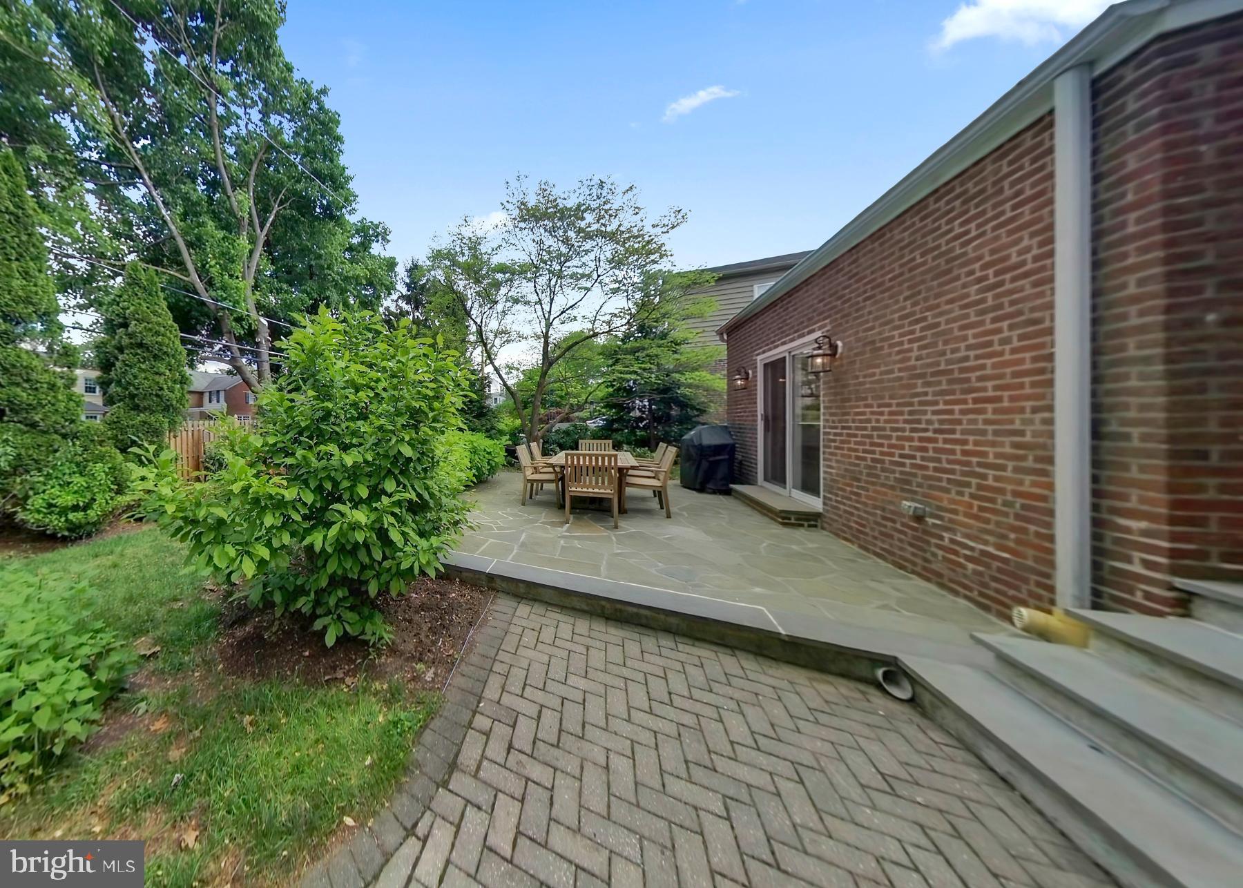 517 Monroe Road Merion Station, PA 19066 - Photo 38 of 40 a view of a backyard with sitting area