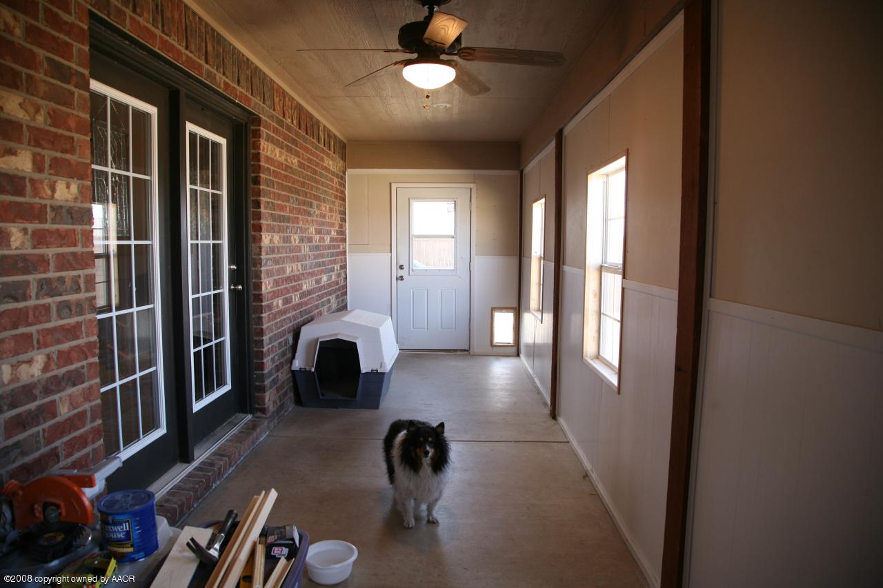 8200 Kemper Road Canyon, TX 79015 - Photo 12 of 15 ENCLOSED PATIO