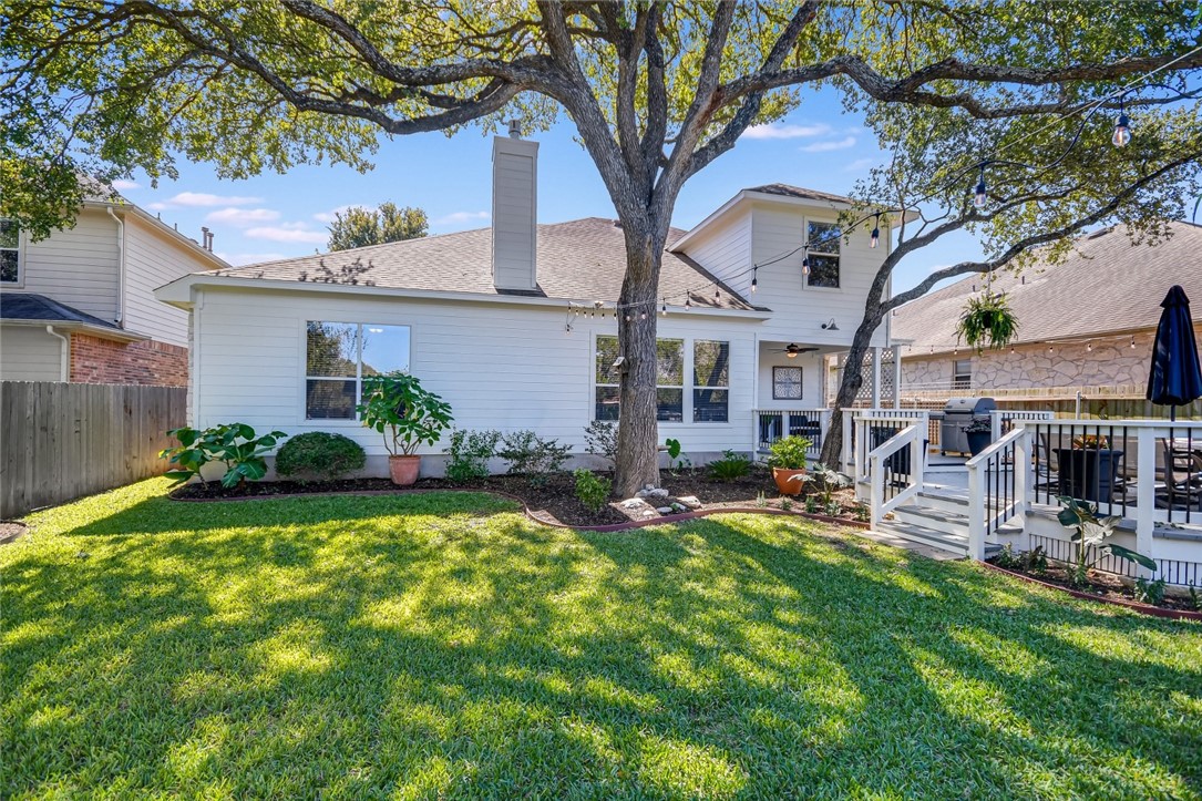 6405 York Bridge Circle Austin, TX 78749 - Photo 29 of 34 a front view of a house with garden and sitting area