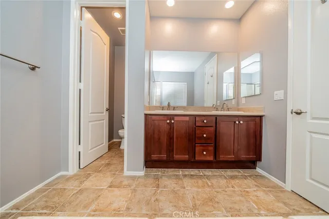 a view of a hallway with front door