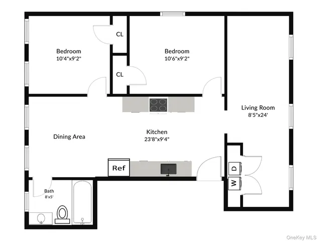 a picture of a wall with a white wall and a white wall