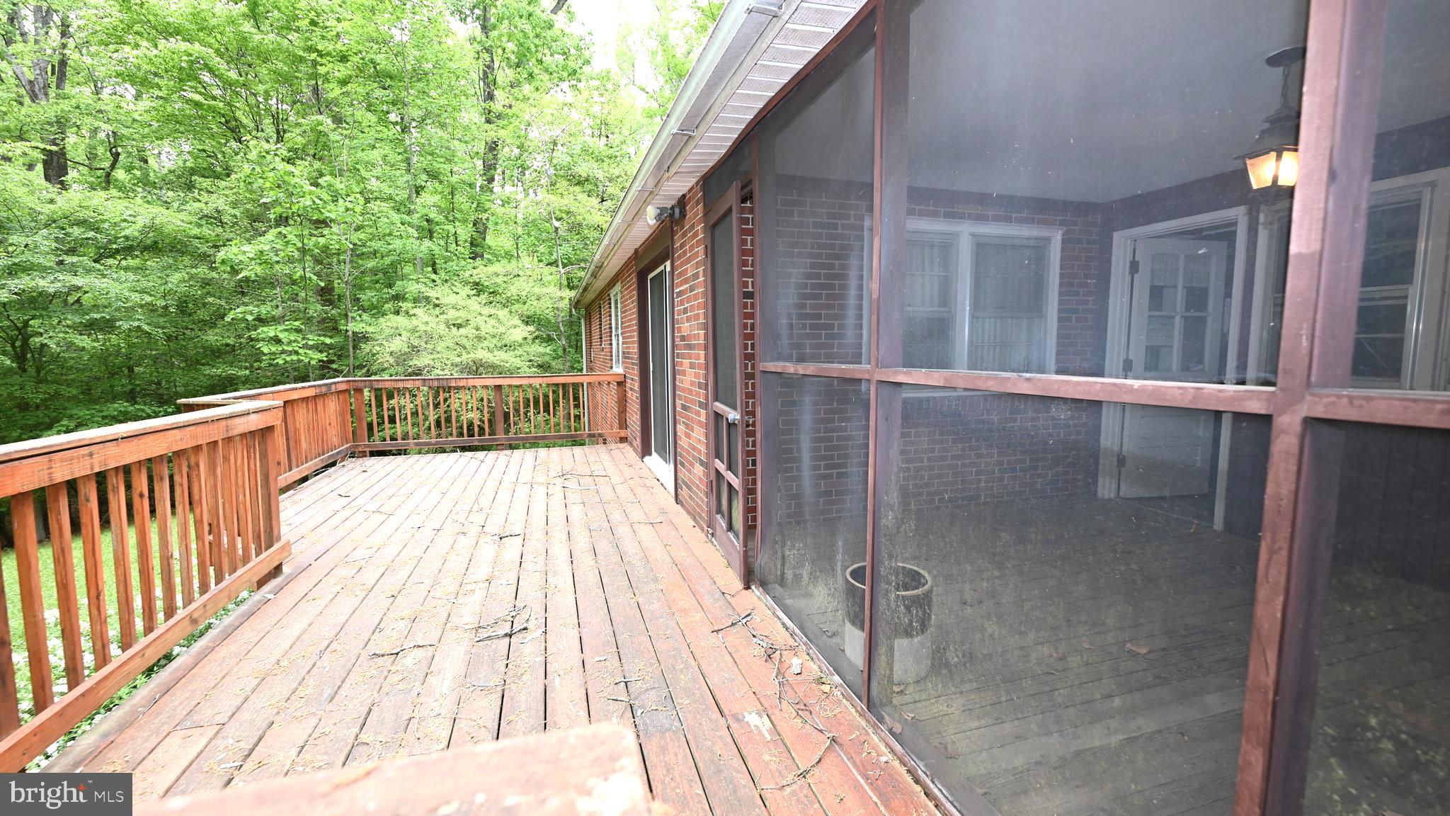 14116 Duckett Road Brandywine, MD 20613 - Photo 15 of 32 porch opens to a nice deck
