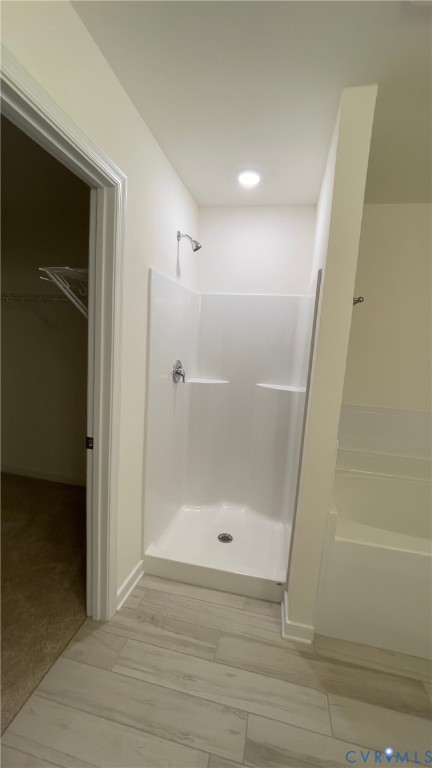 4944 Bailey Woods Lane Midlothian, VA 23112 - Photo 41 of 50 a bathroom with a shower
