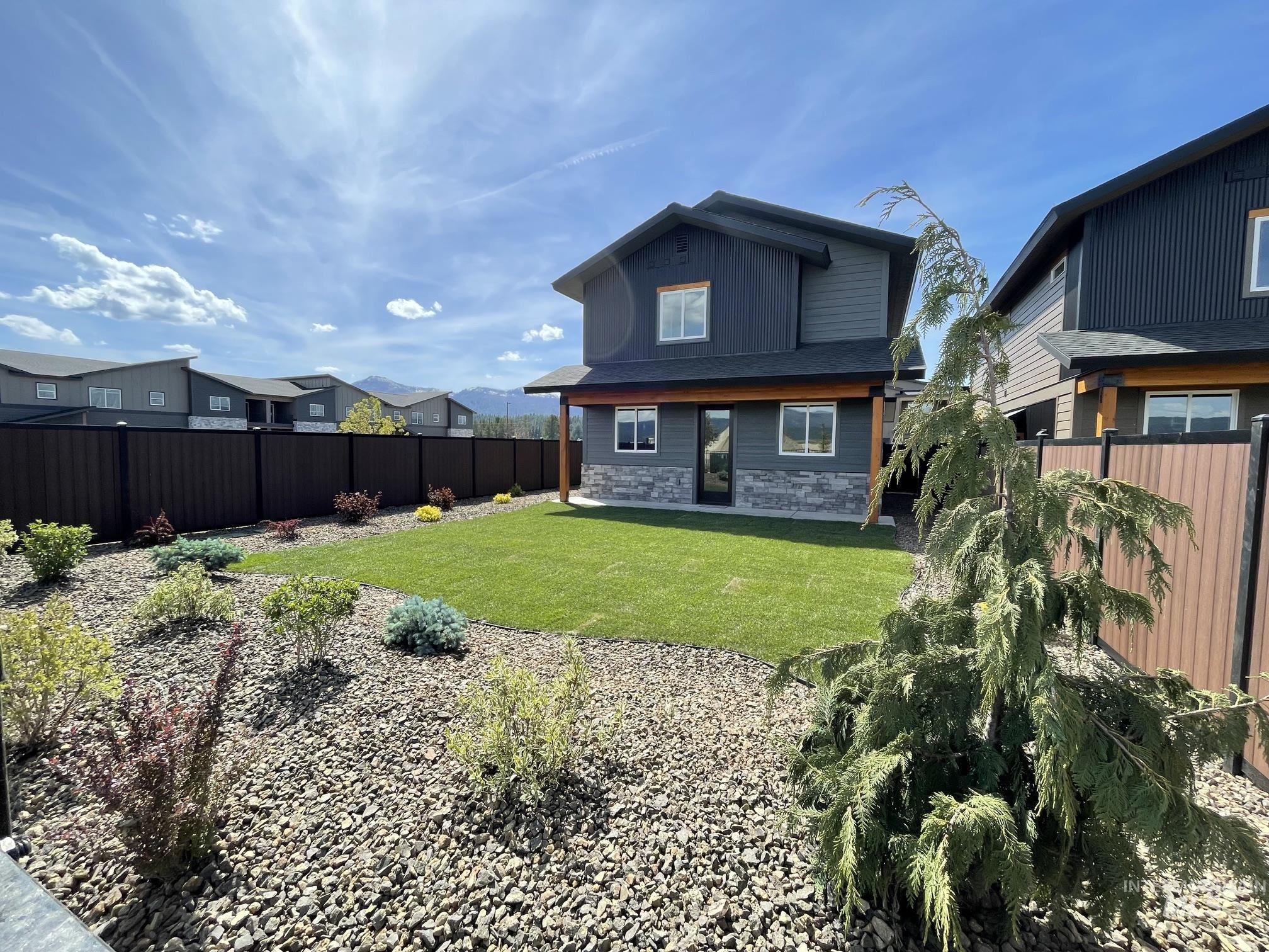10 North Crk Way Cascade, ID 83611 - Photo 21 of 25 Contemporary two-story residence with a dark corrugated metal and horizontal siding exterior