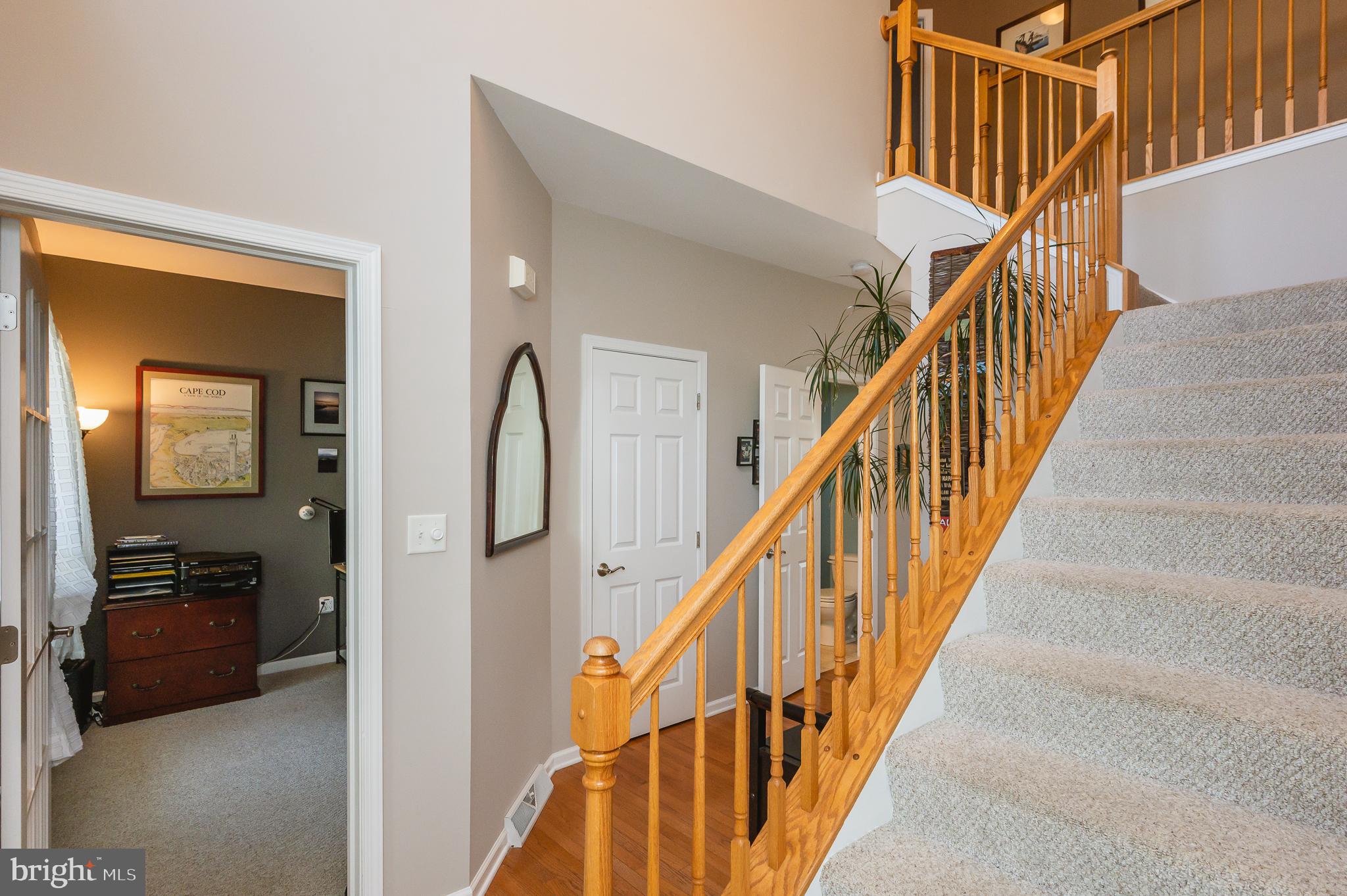 24 Eagleton Drive York, PA 17407 - Photo 5 of 70 a view of staircase with wooden floor and a rug