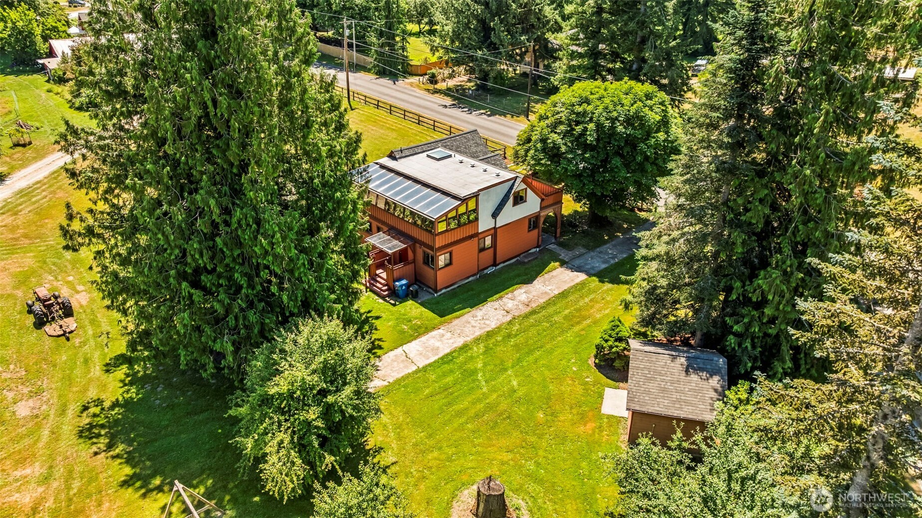 35819 Old Sultan-Startup Road Sultan, WA 98294 - Photo 29 of 40 a view of a house with a yard
