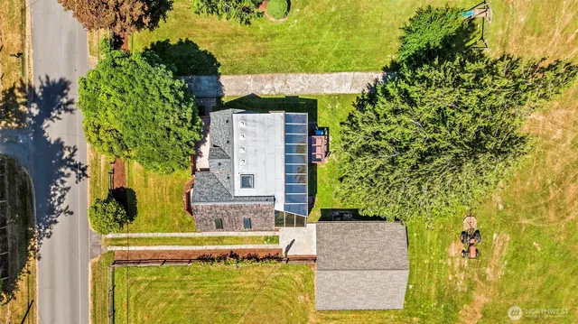a view of a swimming pool