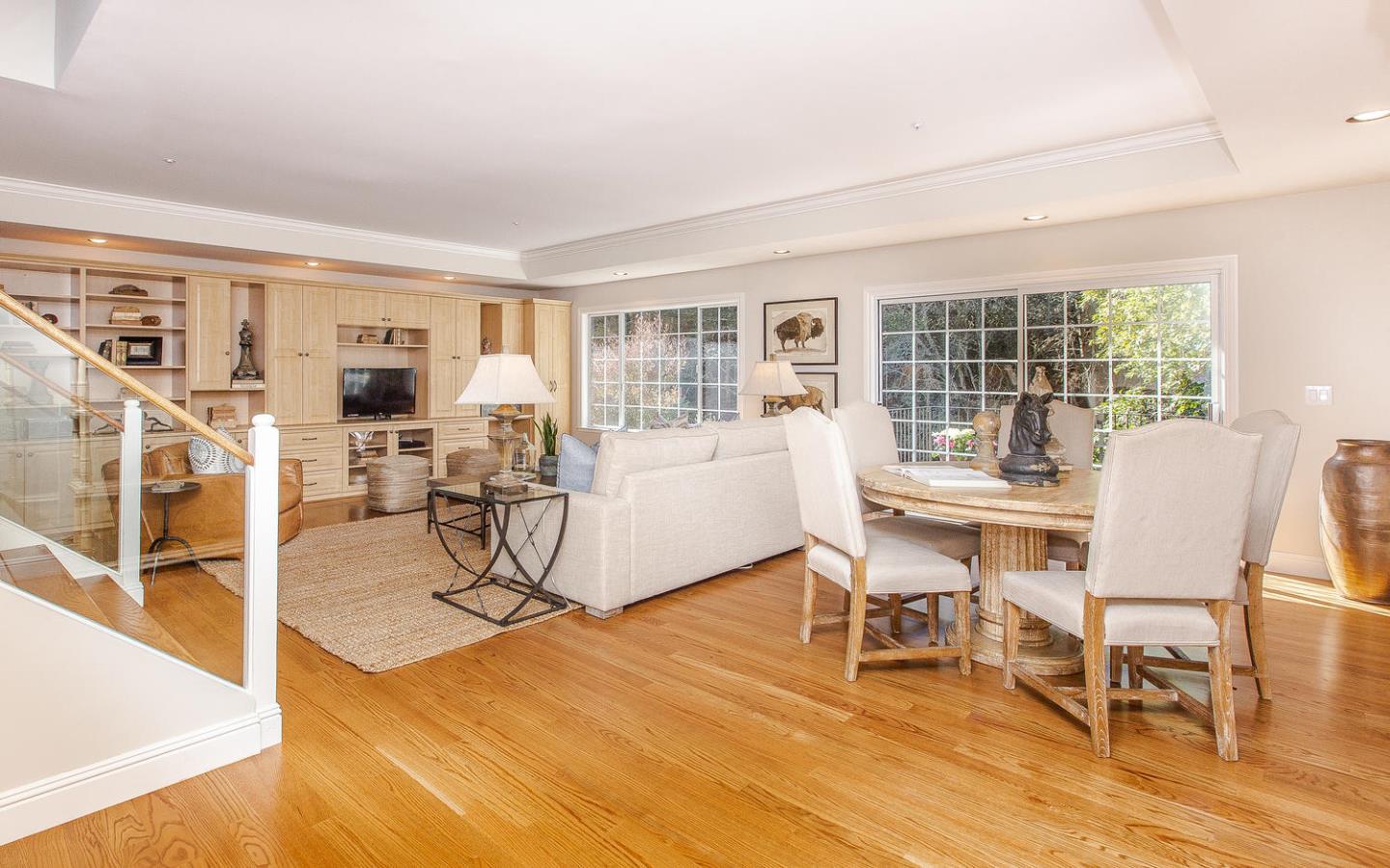 730 Chateau Drive Hillsborough, CA 94010 - Photo 29 of 48 a view of a livingroom with furniture and a table