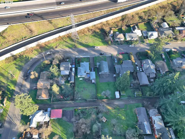 a view of outdoor with green space