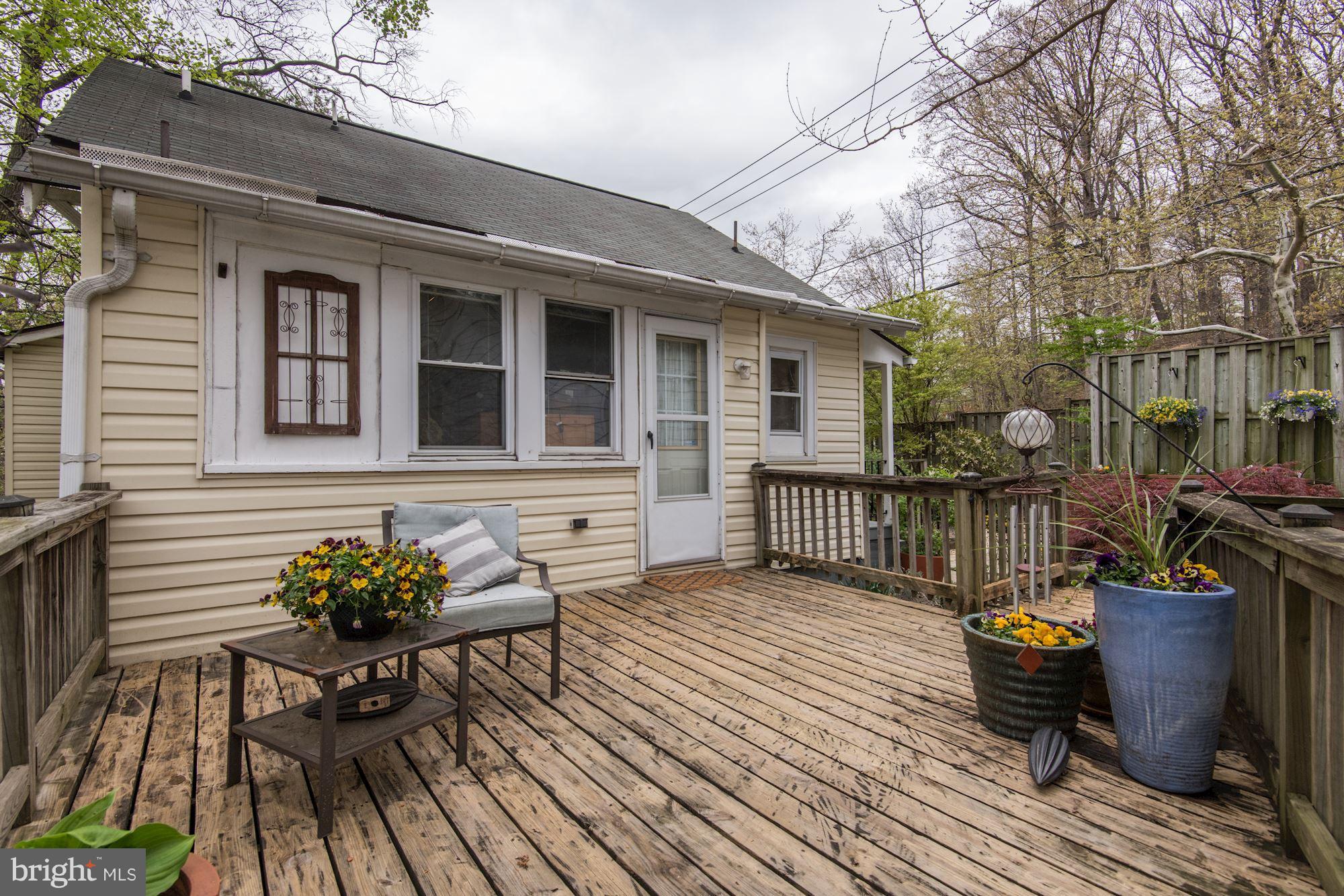 1245 Perry Street Northeast Washington, DC 20017 - Photo 22 of 29 Rear Deck