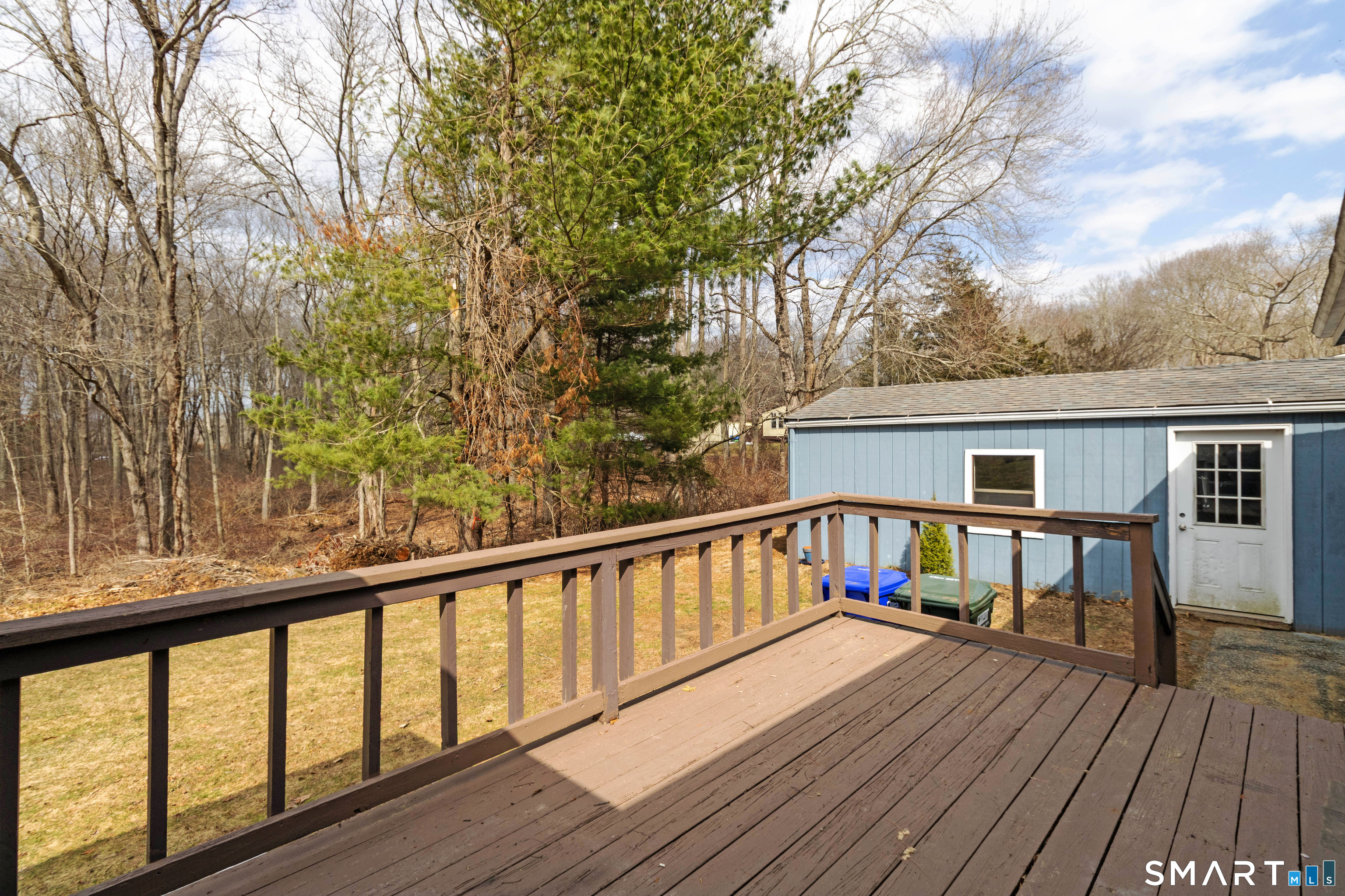 65 Colchester Cmns Colchester, CT 06415 - Photo 33 of 40 Deck and Side of garage