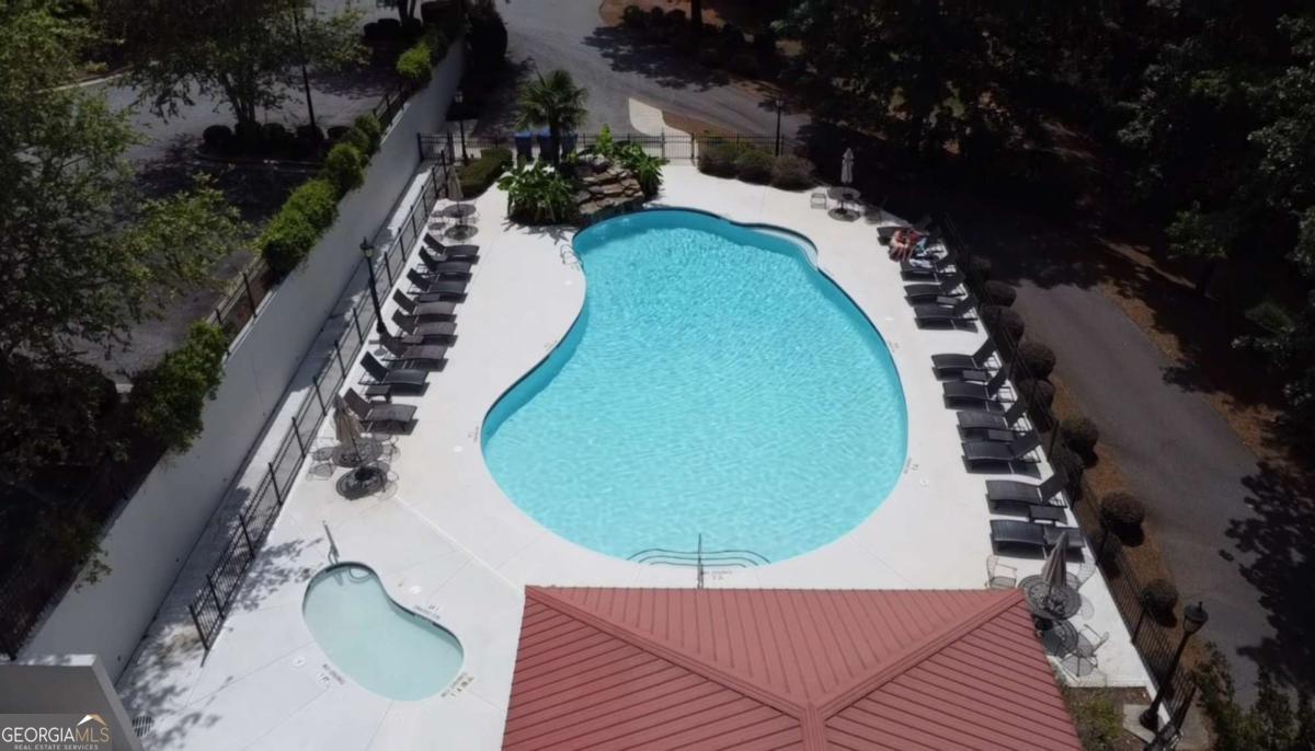 1031 Spring Lake Drive Bishop, GA 30621 - Photo 17 of 18 an aerial view of a kitchen