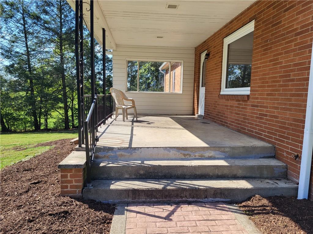 316 Bullcreek Road Butler, PA 16002 - Photo 28 of 34 Back Porch ~ Enjoy the View and the Privacy...