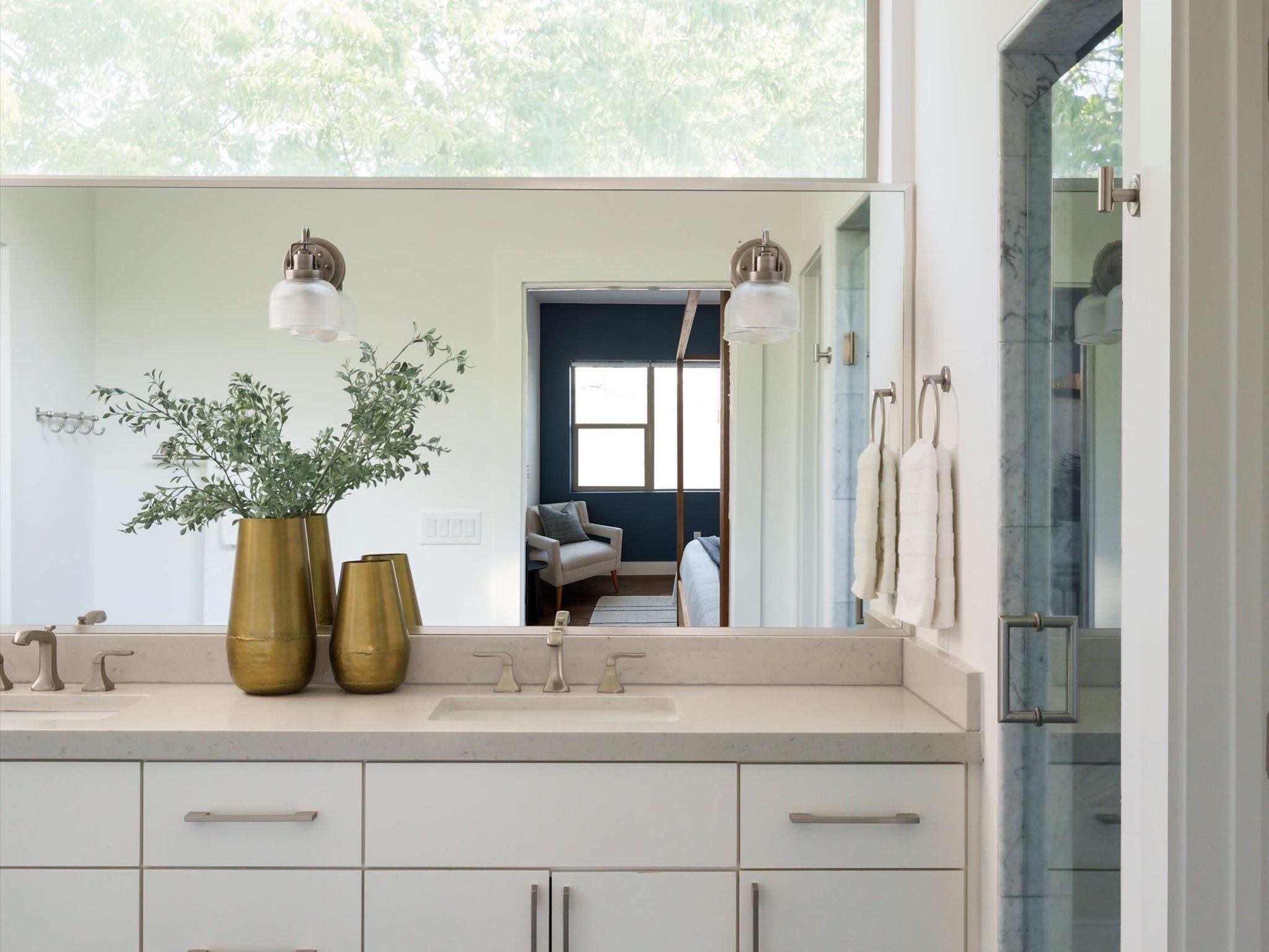 615 Jewell Street Austin, TX 78704 - Photo 14 of 25 The primary enutie is designed to feel like your personal home spa retreat with premium finishes.