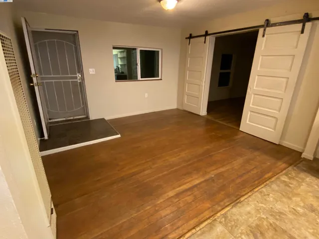 a view of front door