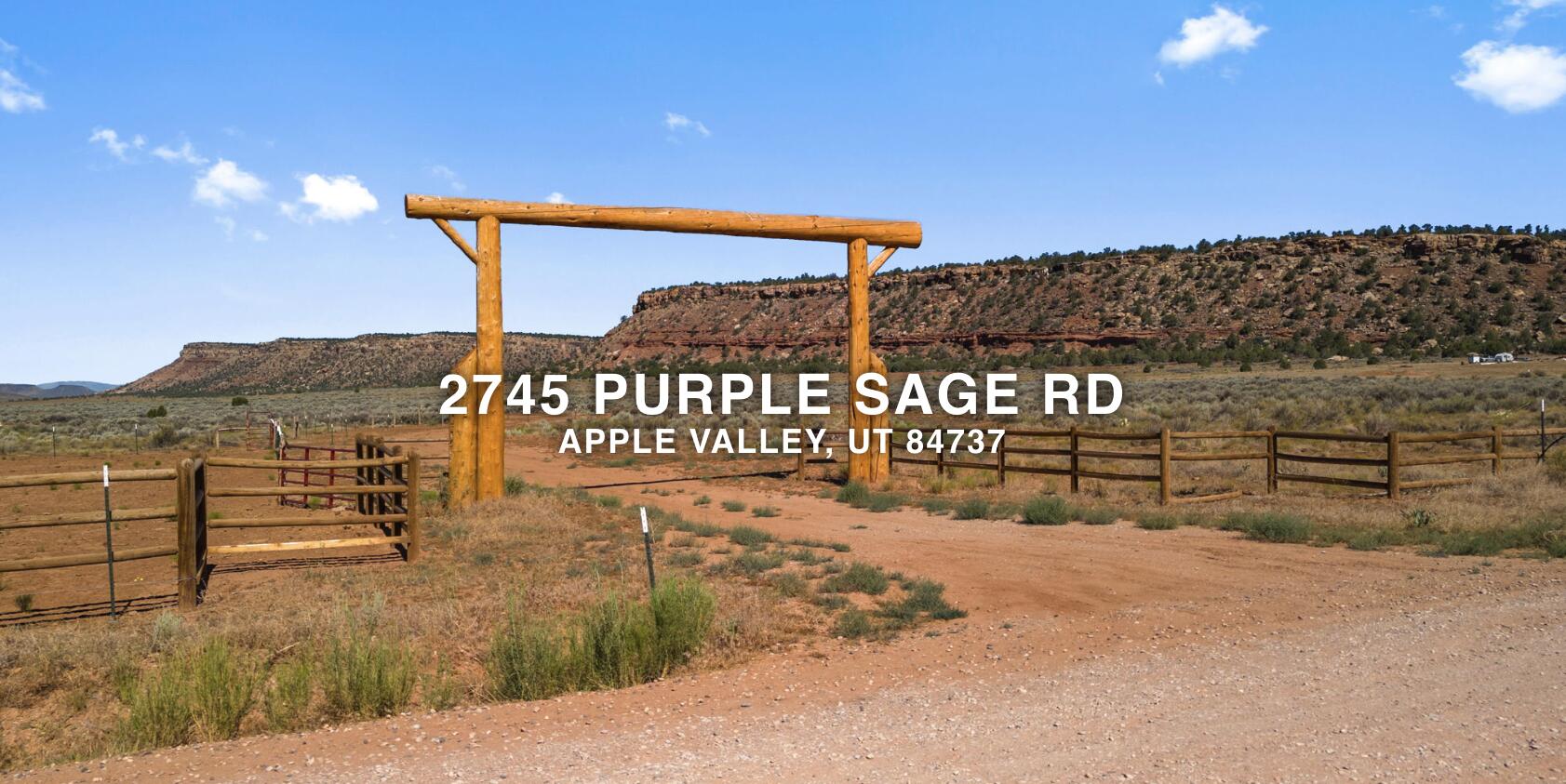 2745 Purple Sage Road Apple Valley, UT 84737 - Photo 1 of 25 Main Entrance