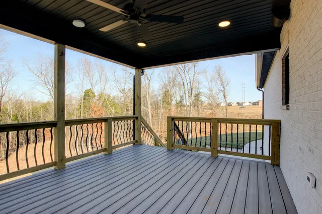 a view of a backyard of the house