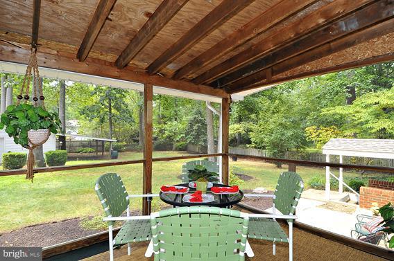 1529 Manor View Road Davidsonville, MD 21035 - Photo 20 of 28 Screened Porch (from the exterior door)
