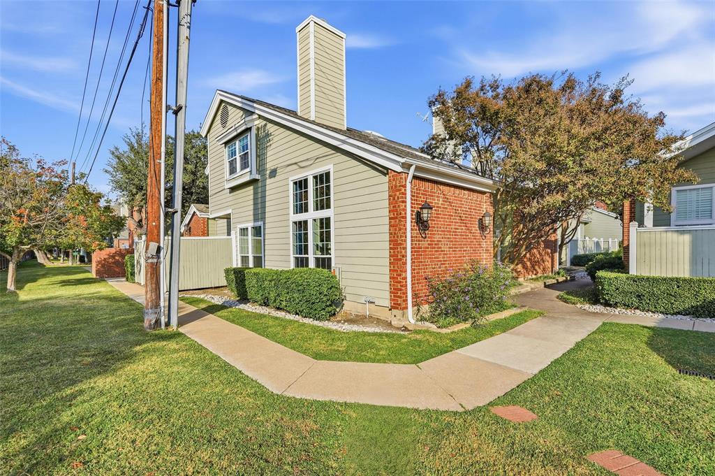 6220 Bentwood Trail, Unit 908 Dallas, TX 75252 - Photo 34 of 40 a view of a house with yard and tree s