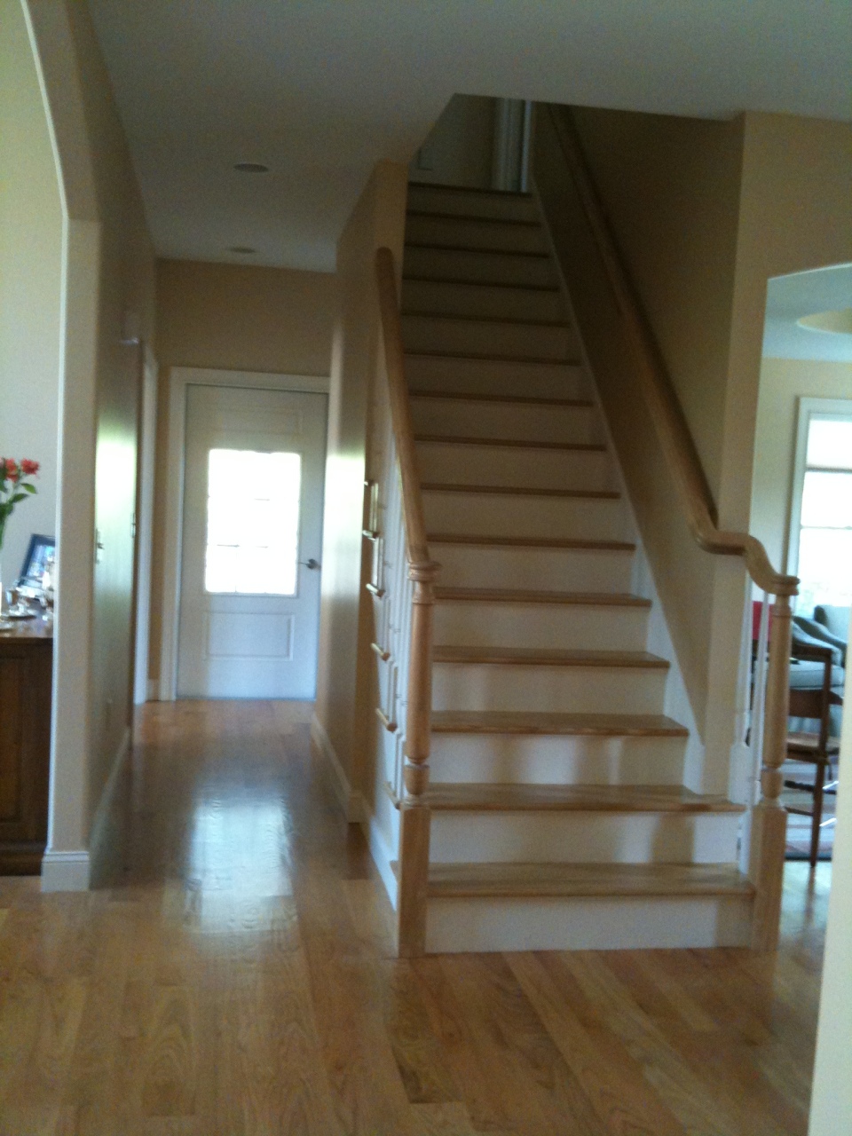 610 Devon Road Lee, MA 01238 - Photo 3 of 29 a view of entryway and hall with wooden floor