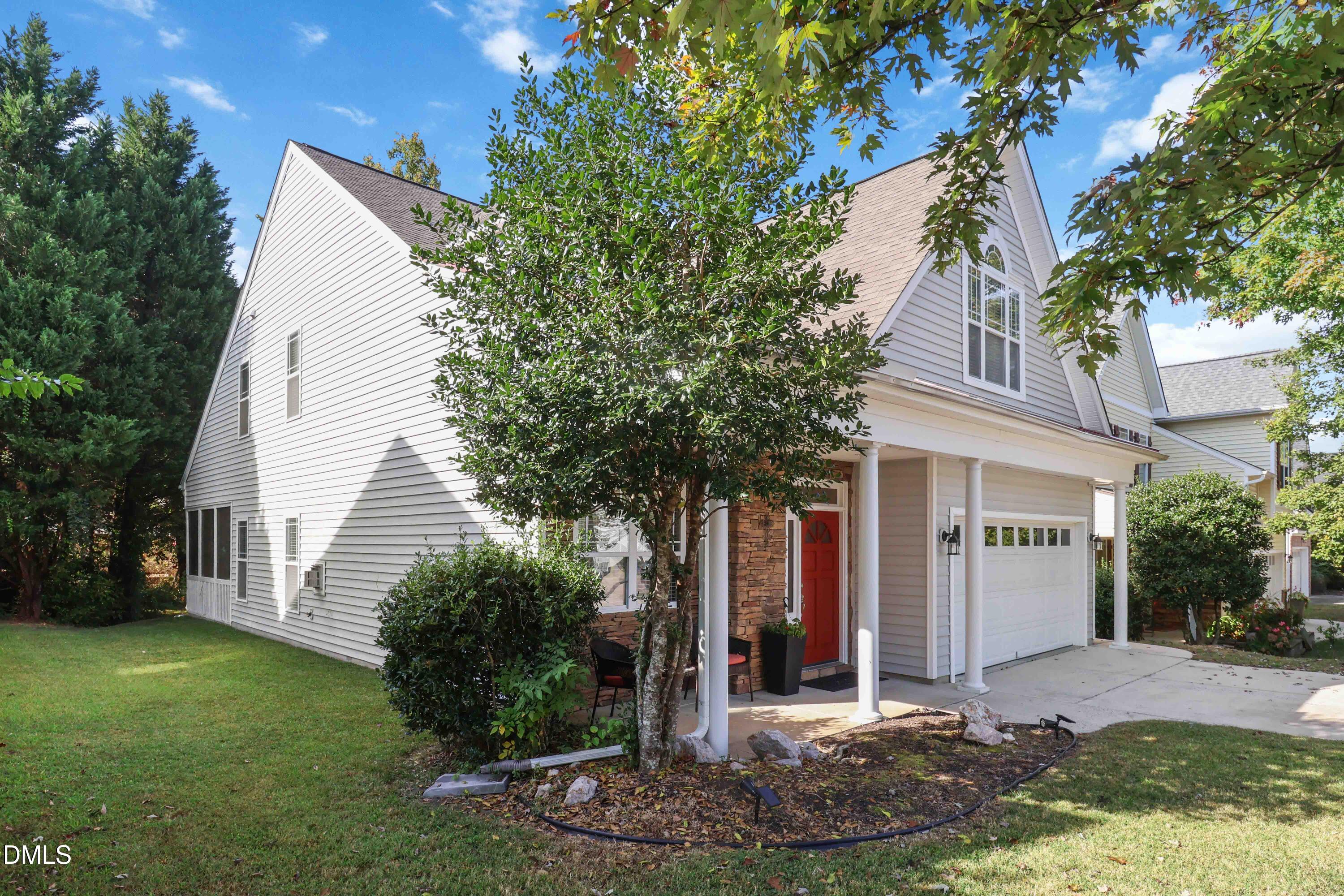 3152 Landing Falls Lane Raleigh, NC 27616 - Photo 25 of 29 a front view of house with yard