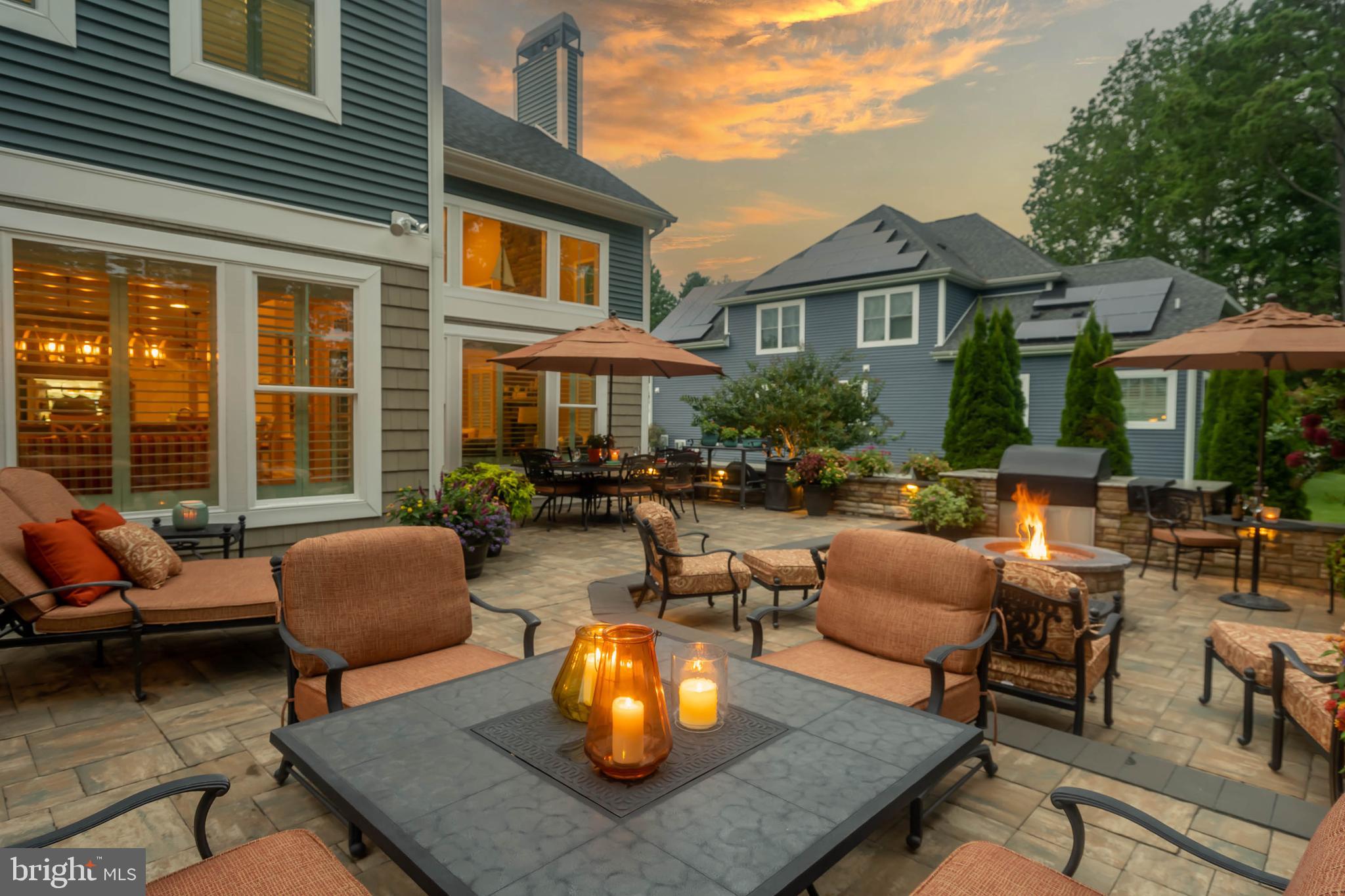 37095 Sheepscot Road Lewes, DE 19958 - Photo 2 of 54 Courtyard at Dusk