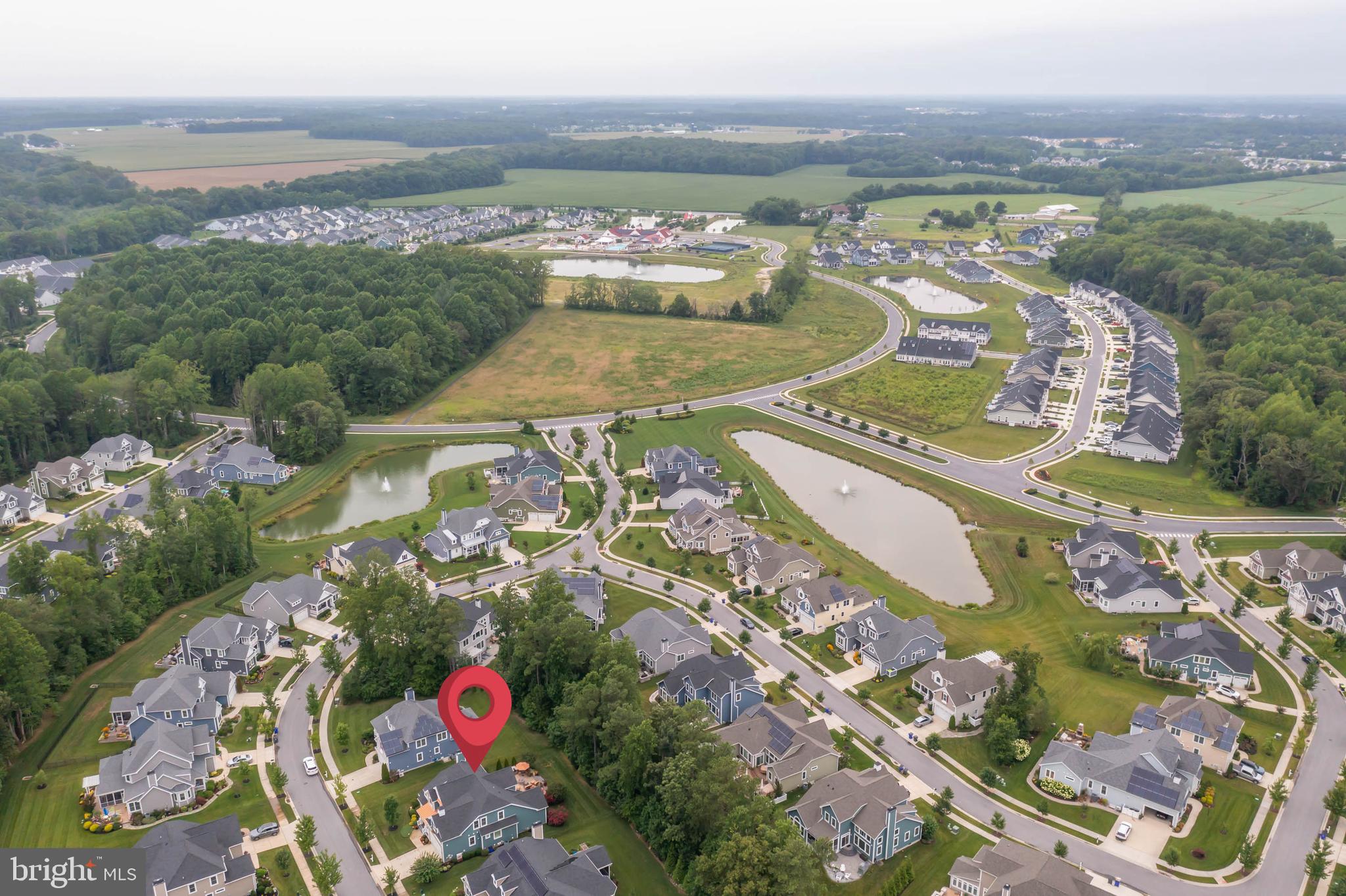 37095 Sheepscot Road Lewes, DE 19958 - Photo 7 of 54 Aerial of House Location in Coastal Club