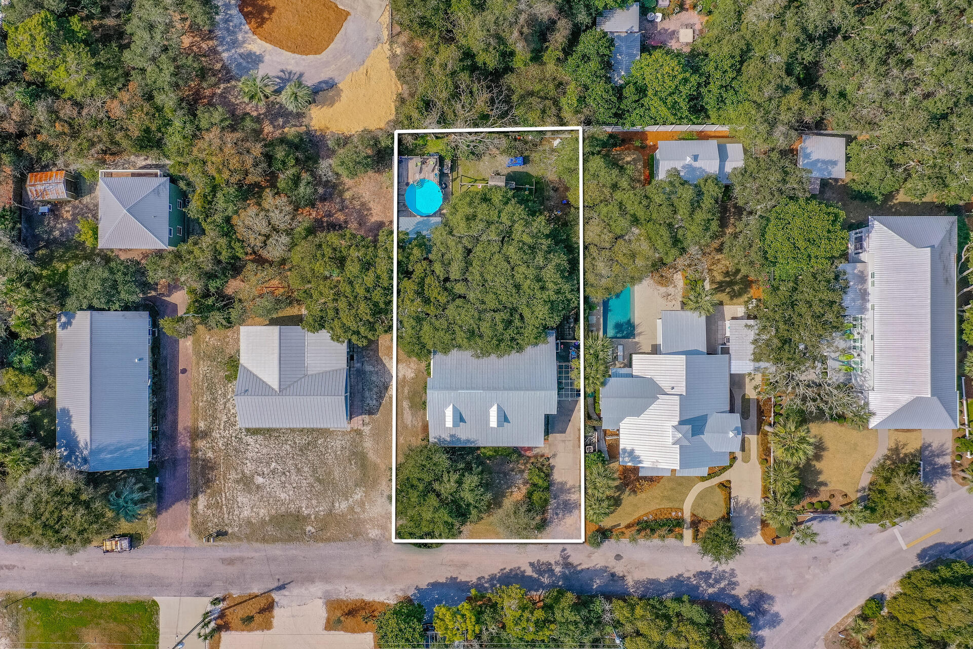 Undisclosed Address Santa Rosa Beach, FL 32459 - Photo 2 of 30 an aerial view of houses with yard