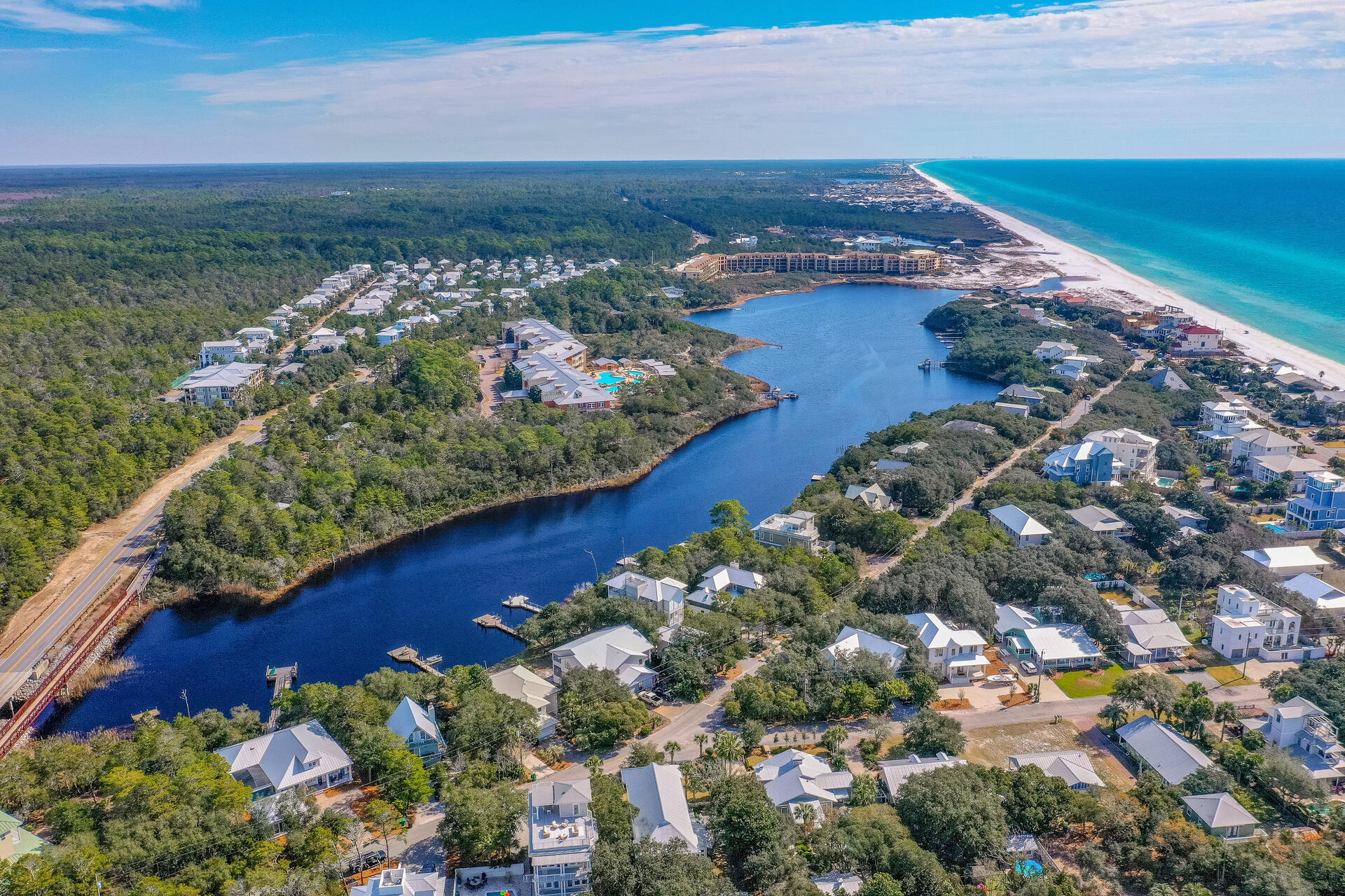 Undisclosed Address Santa Rosa Beach, FL 32459 - Photo 4 of 30 a view of a lake