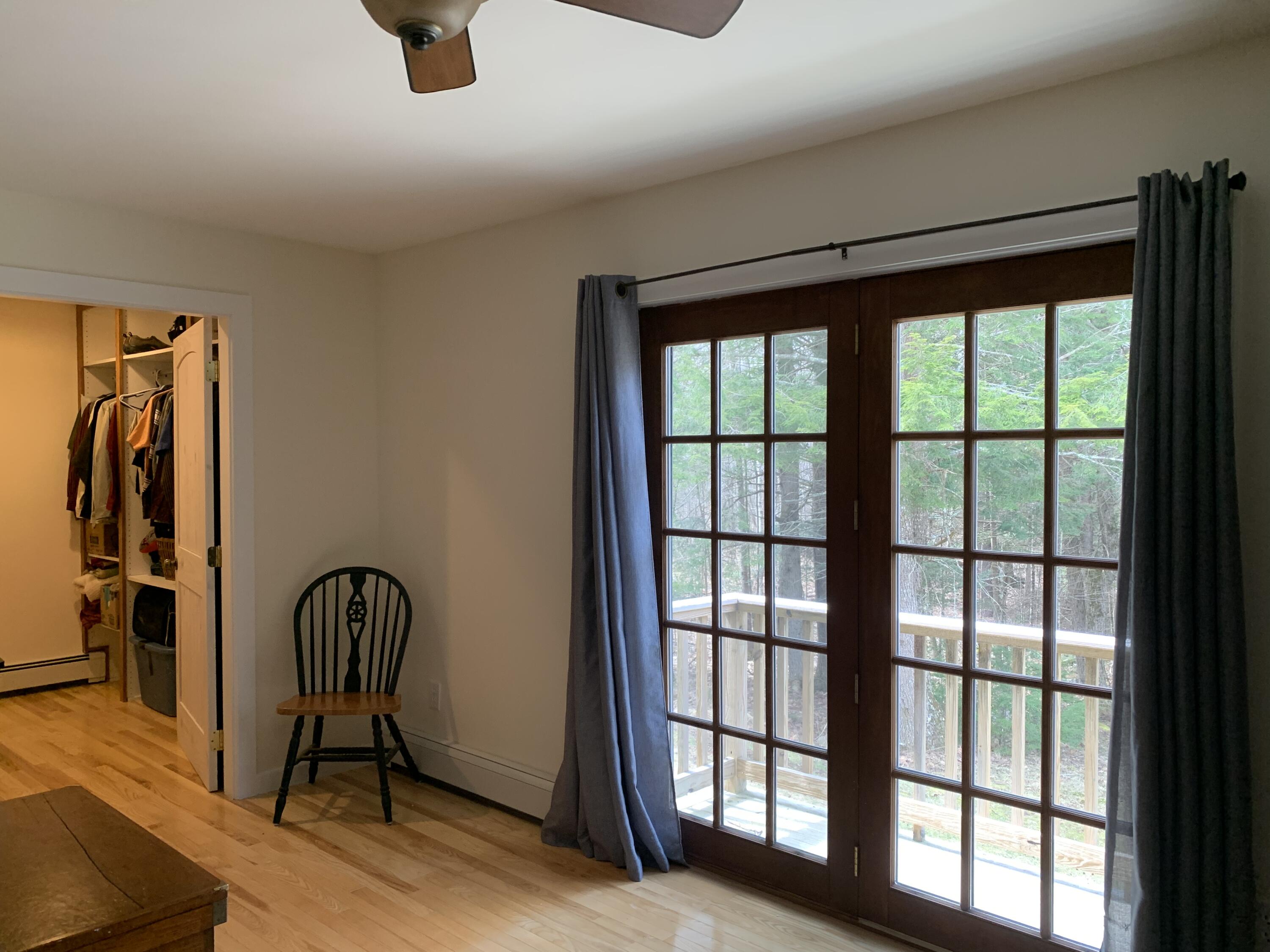 36 Pebble Road Jefferson, ME 04348 - Photo 26 of 59 Double Doors and Balcony