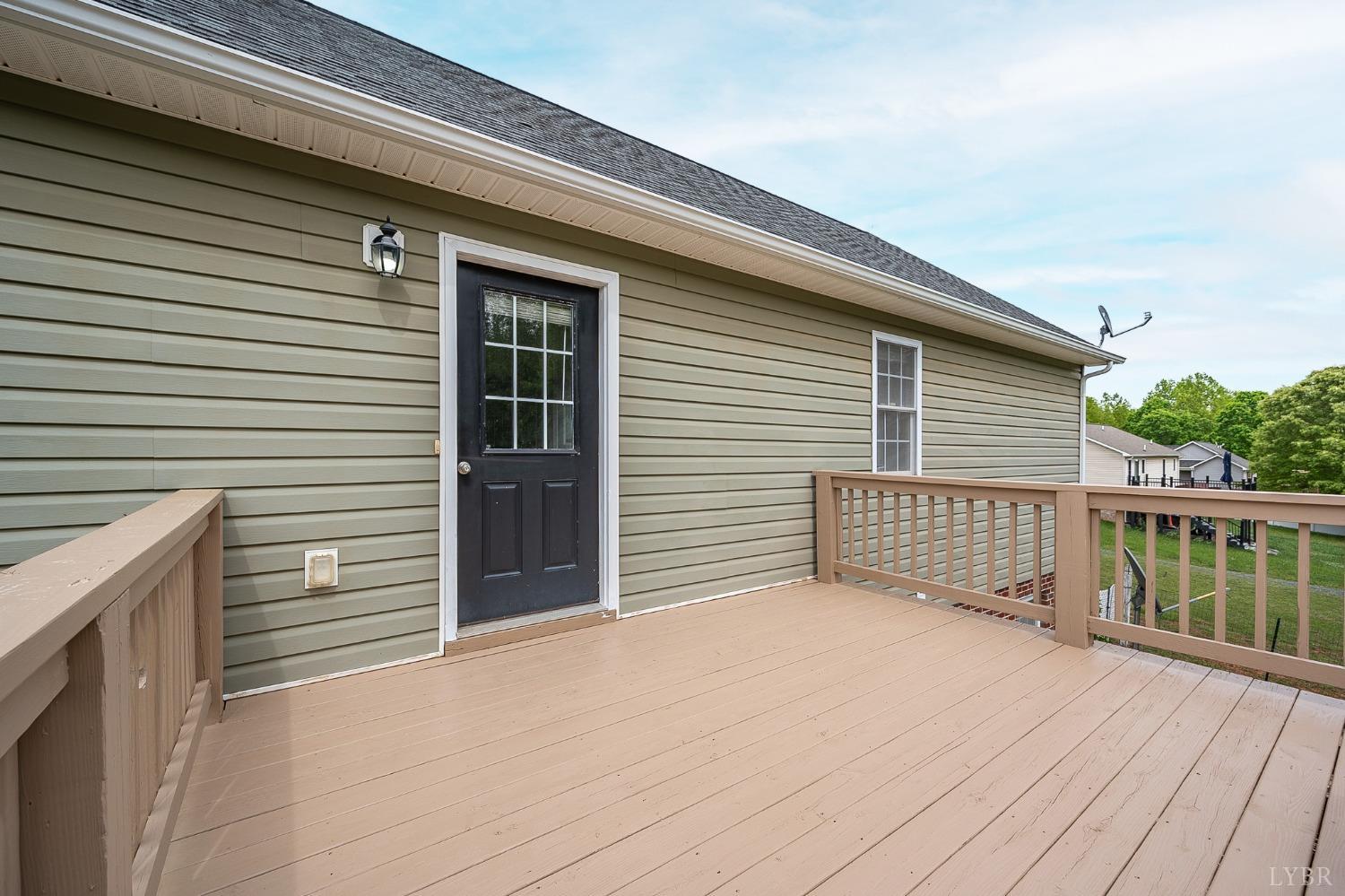 7179 Stage Road Concord, VA 24538 - Photo 35 of 52 a view of backyard with deck and wooden floor