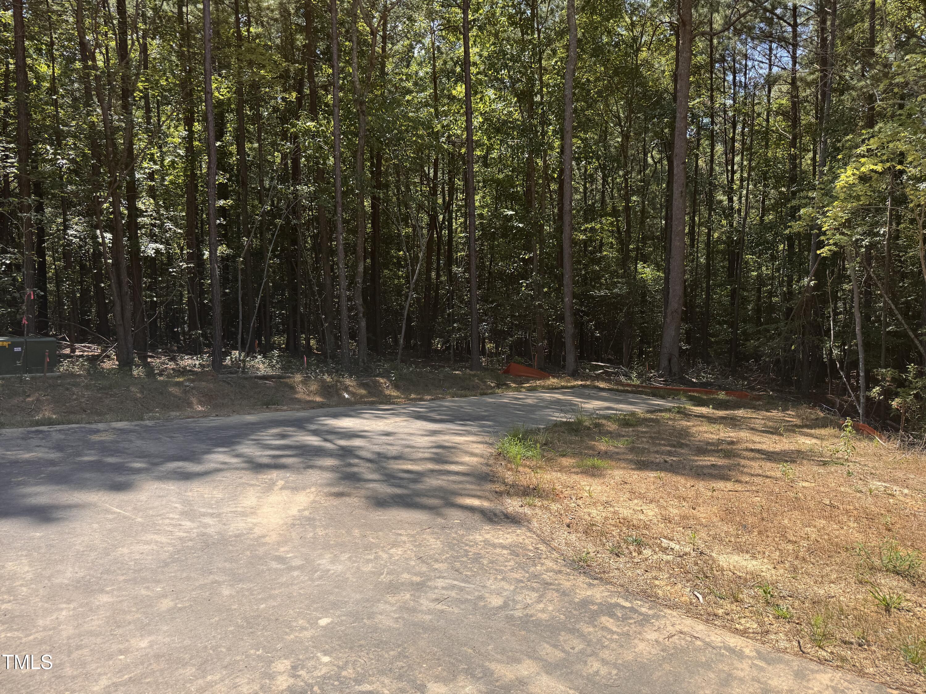 120 Anfield Road New Hill, NC 27562 - Photo 7 of 19 a view of outdoor space with trees