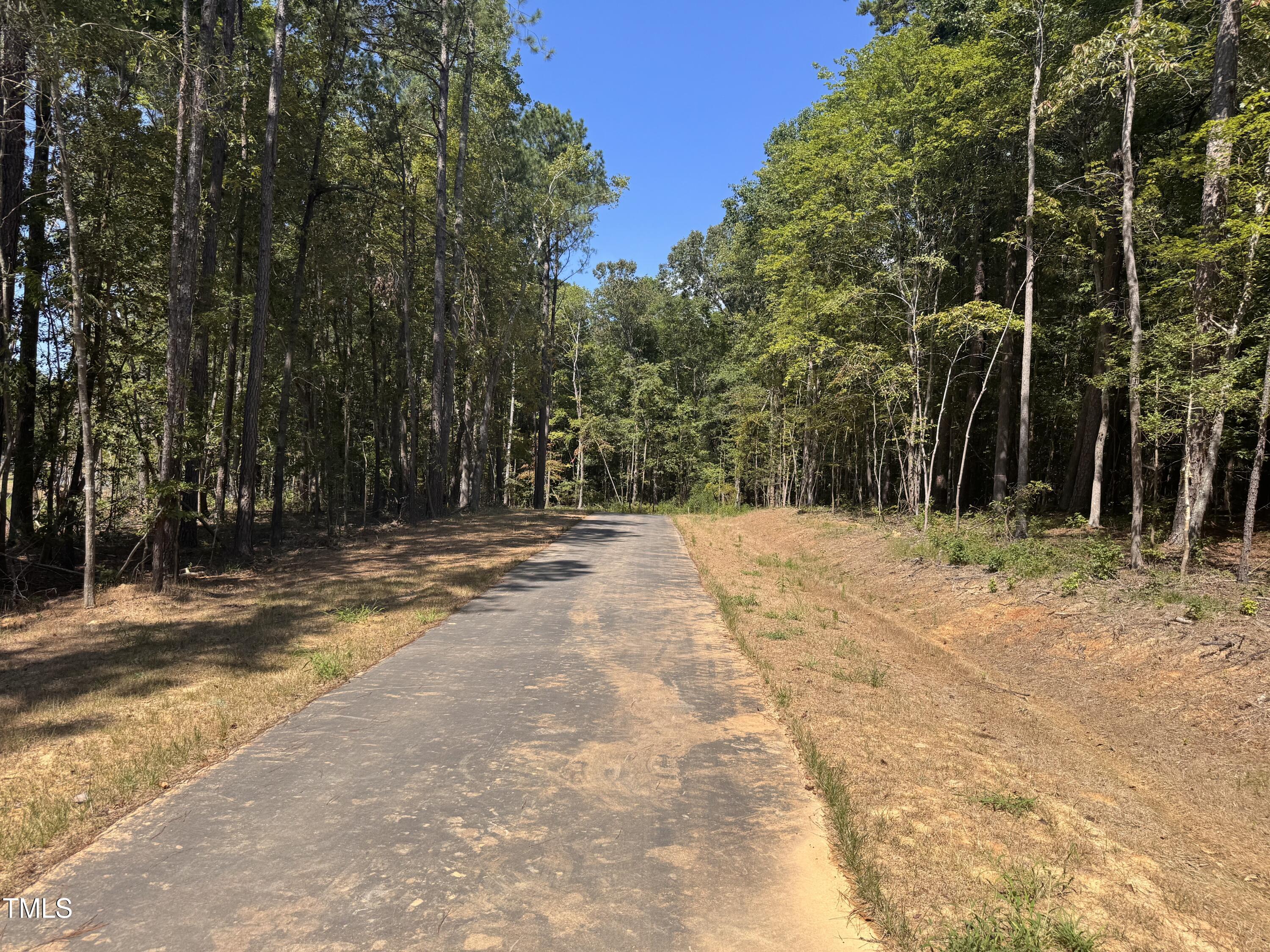120 Anfield Road New Hill, NC 27562 - Photo 9 of 19 a view of outdoor space with trees