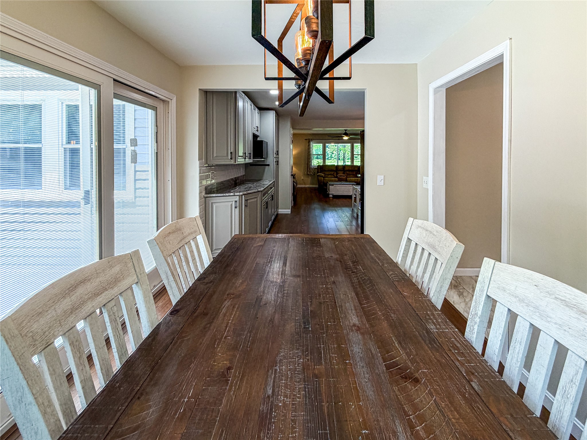 11910 Schenenberg Road Guys Mills, PA 16327 - Photo 14 of 50 Dining room with new chandelier