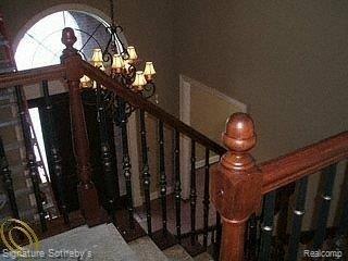 4852 Walnut Lake Road Bloomfield Hills, MI 48301 - Photo 12 of 16 Stair Case View