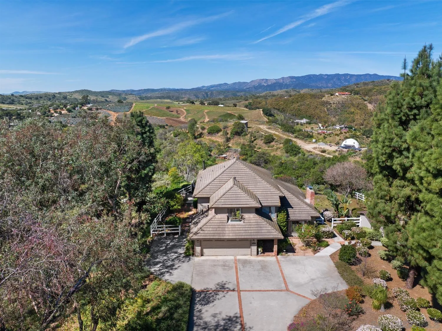 1282 Olive Avenue Fallbrook, CA 92028 - Photo 2 of 55 an aerial view of a house