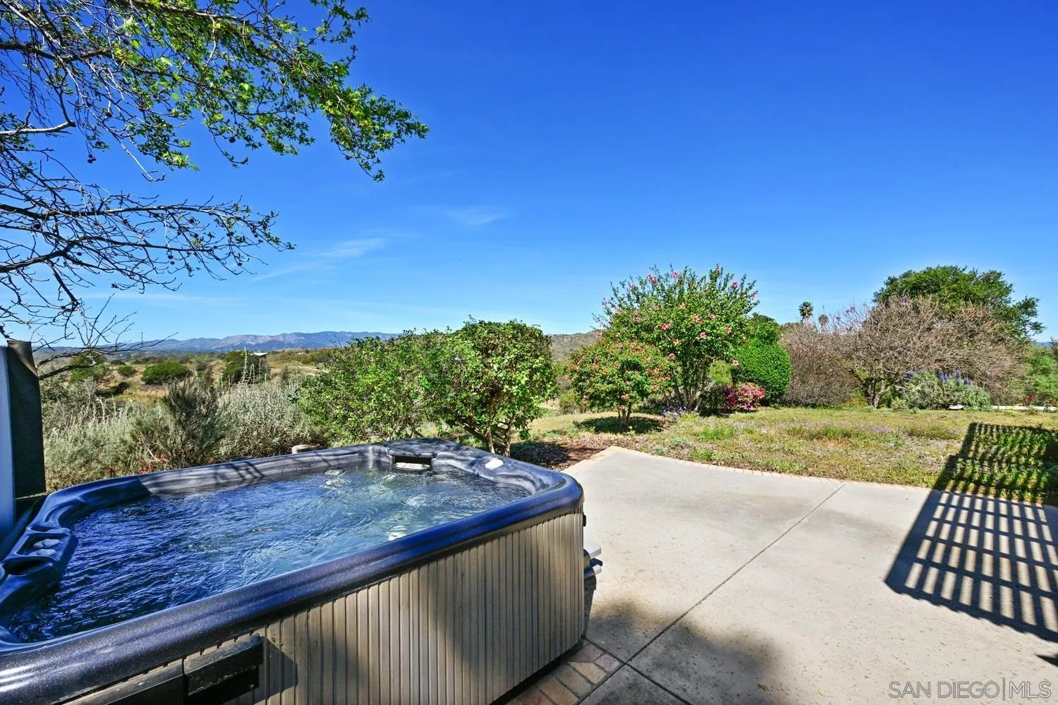 1282 Olive Avenue Fallbrook, CA 92028 - Photo 34 of 55 a view of a backyard with sitting area